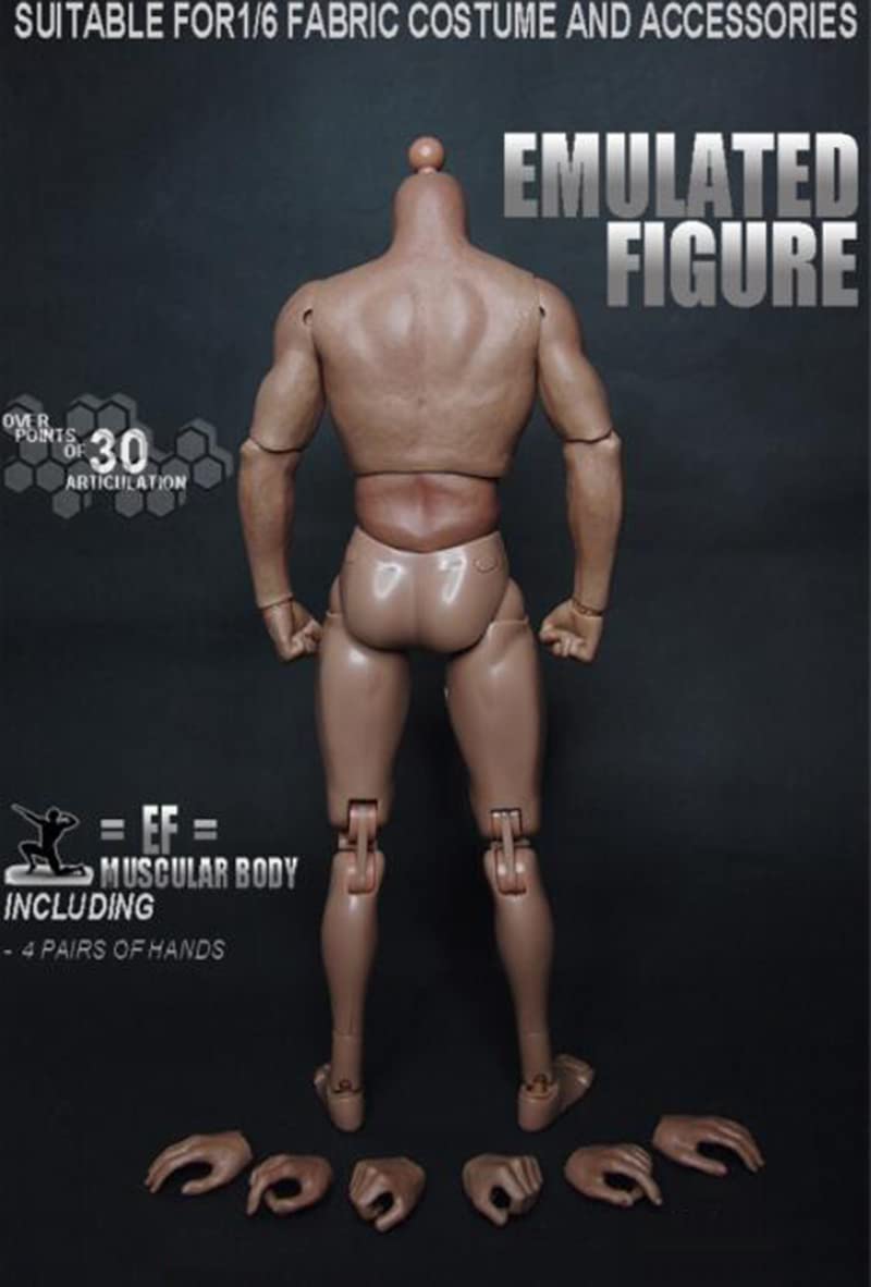 Foto 8 pulgar | Muñeca Corporal Action Figure Body Doll A Escala 1/6 Para Hombre Musculoso Con 30 Puntos - Venta Internacional.