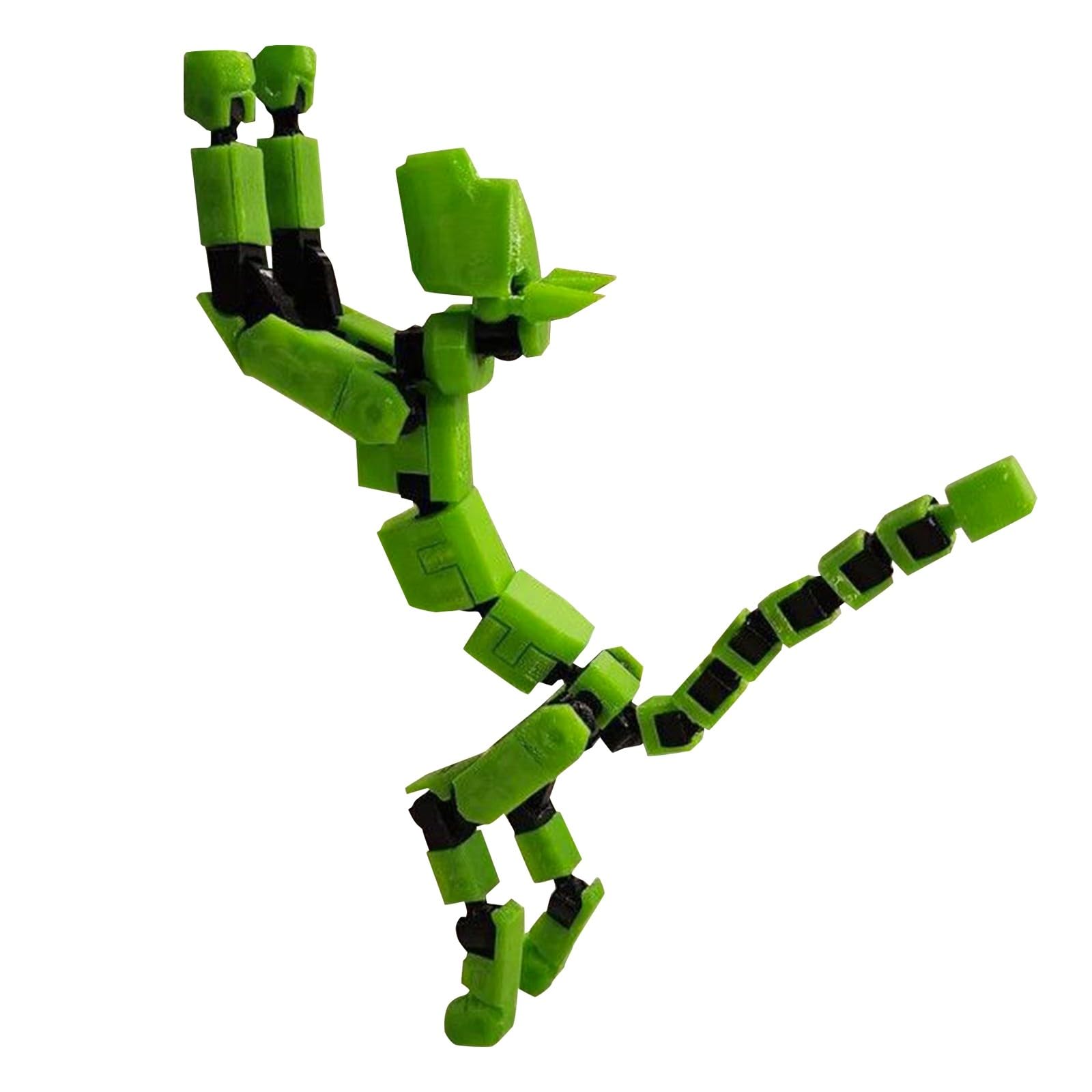 Figura De Acción Robot Dog Lucky T13 Impresa En 3d 2024, Verde - Venta Internacional.