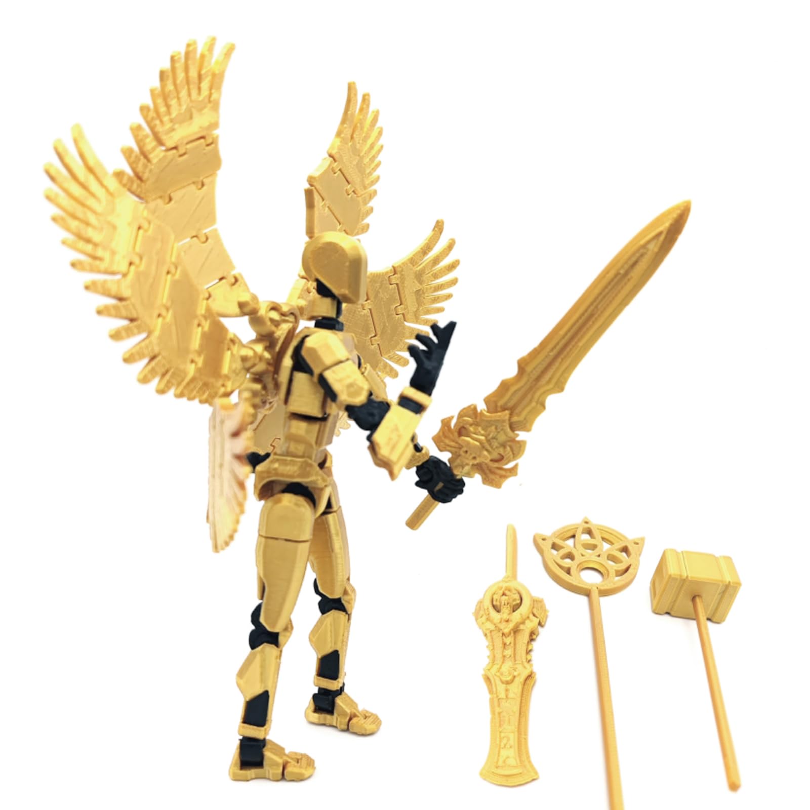 Figura De Acción Generic Sixth Generation Gold T13 Lucky 13 - Venta Internacional.