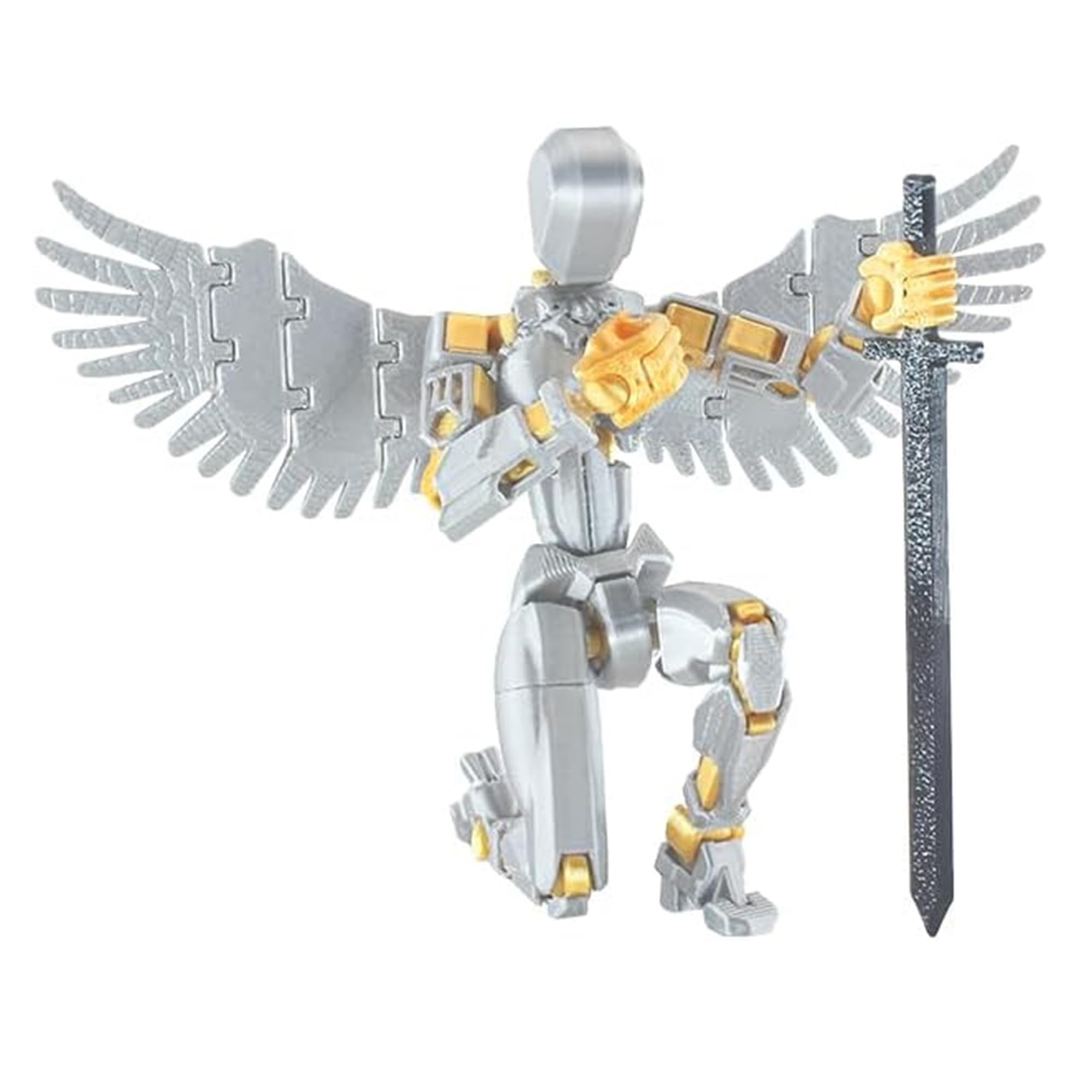 Foto 3 | Figura De Acción Genérica T13 De Sexta Generación Con Alas De Ángel - Venta Internacional.