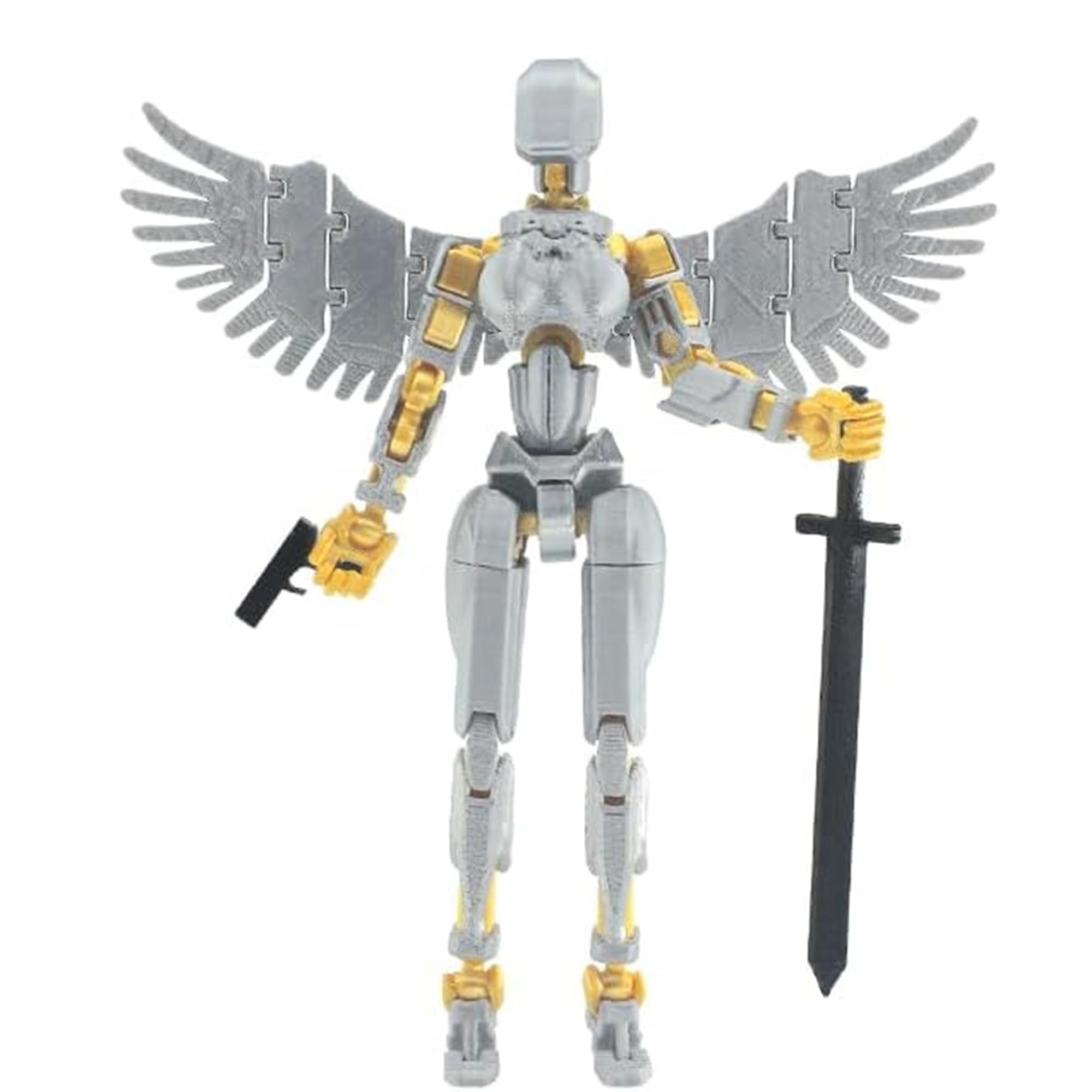 Foto 4 | Figura De Acción Genérica T13 De Sexta Generación Con Alas De Ángel - Venta Internacional.