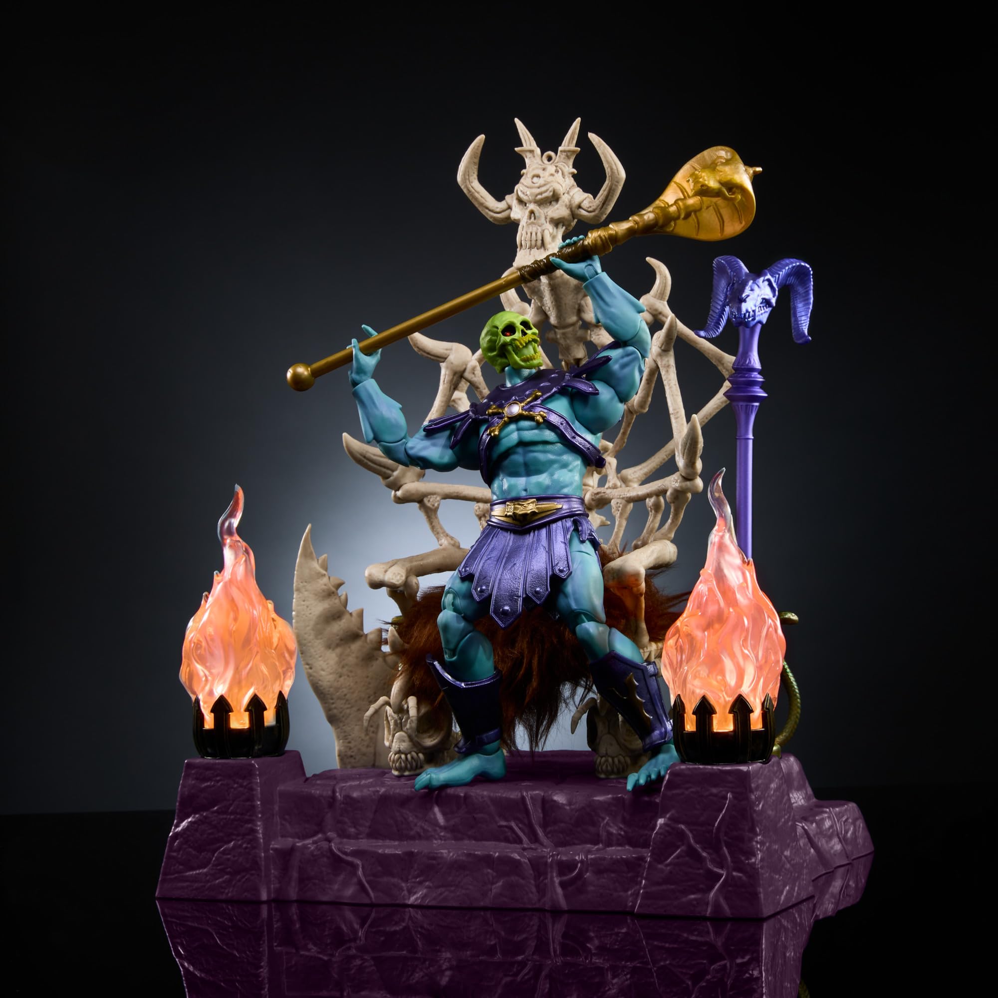Foto 4 | Figura De Acción Masters Of The Universe Masterverse Skeletor - Venta Internacional.