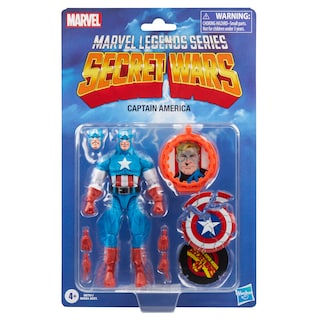 Foto 2 | Figura De Acción Capitán América De La Serie Marvel Legends 15 Cm - Venta Internacional.