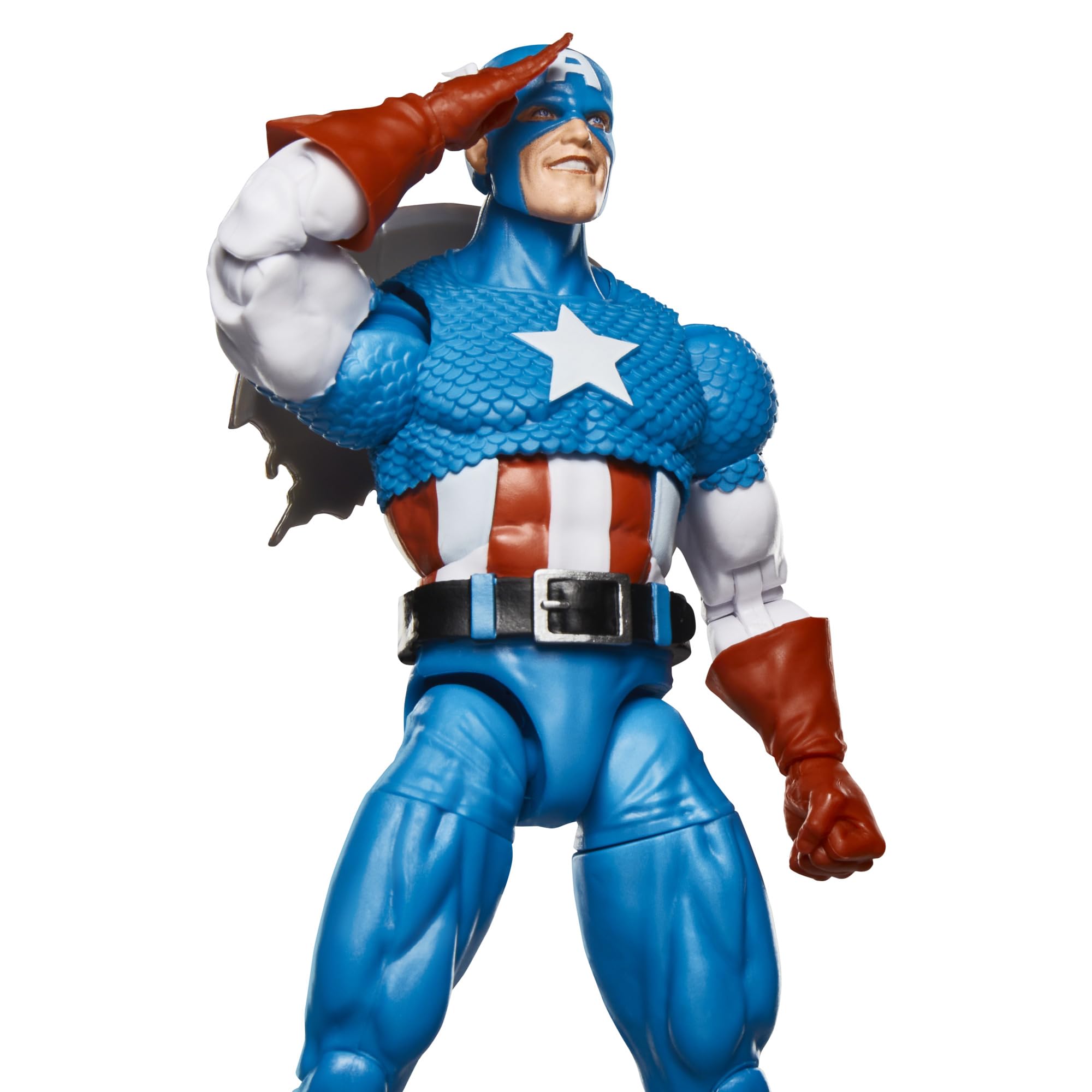 Foto 4 pulgar | Figura De Acción Capitán América De La Serie Marvel Legends 15 Cm - Venta Internacional.