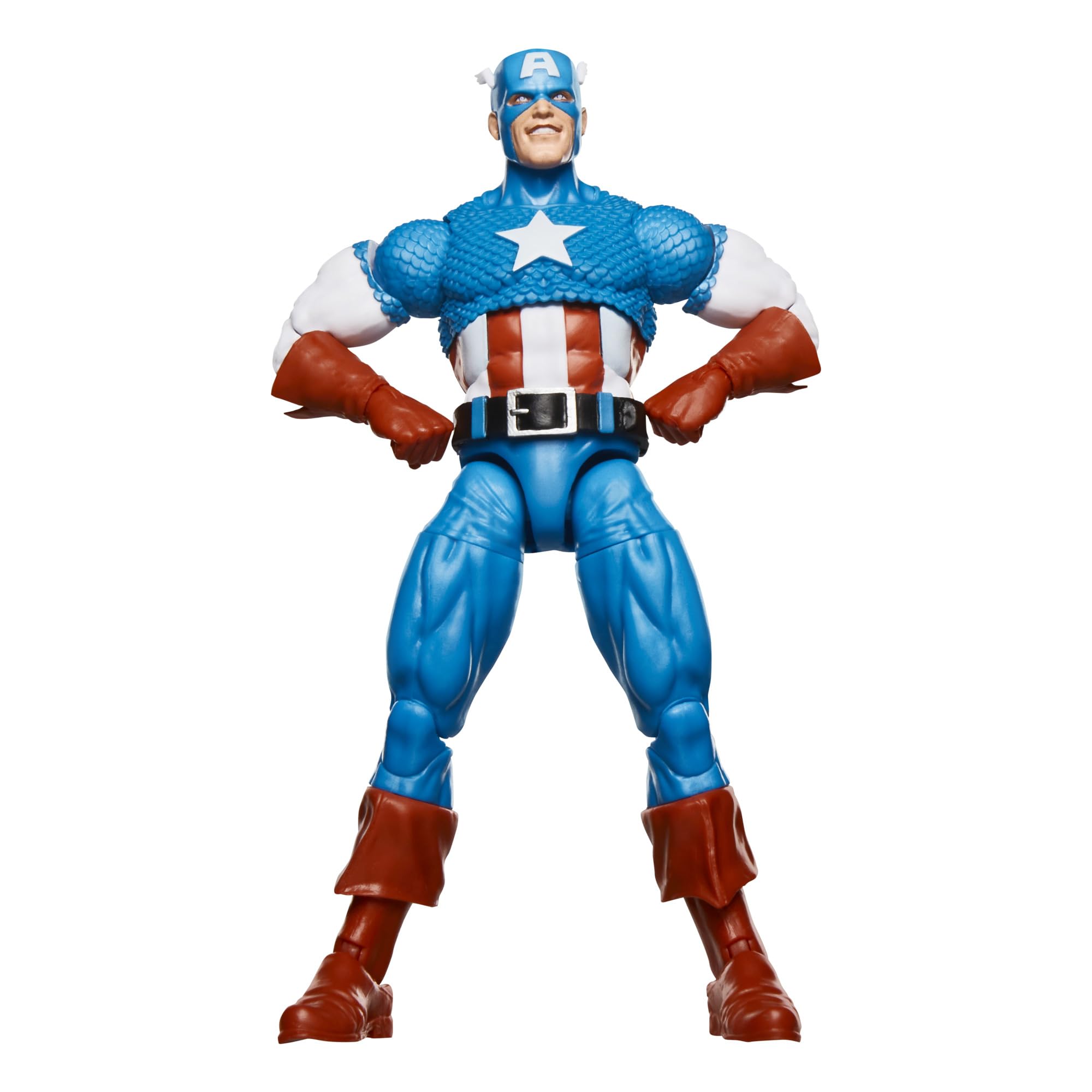 Foto 8 pulgar | Figura De Acción Capitán América De La Serie Marvel Legends 15 Cm - Venta Internacional.