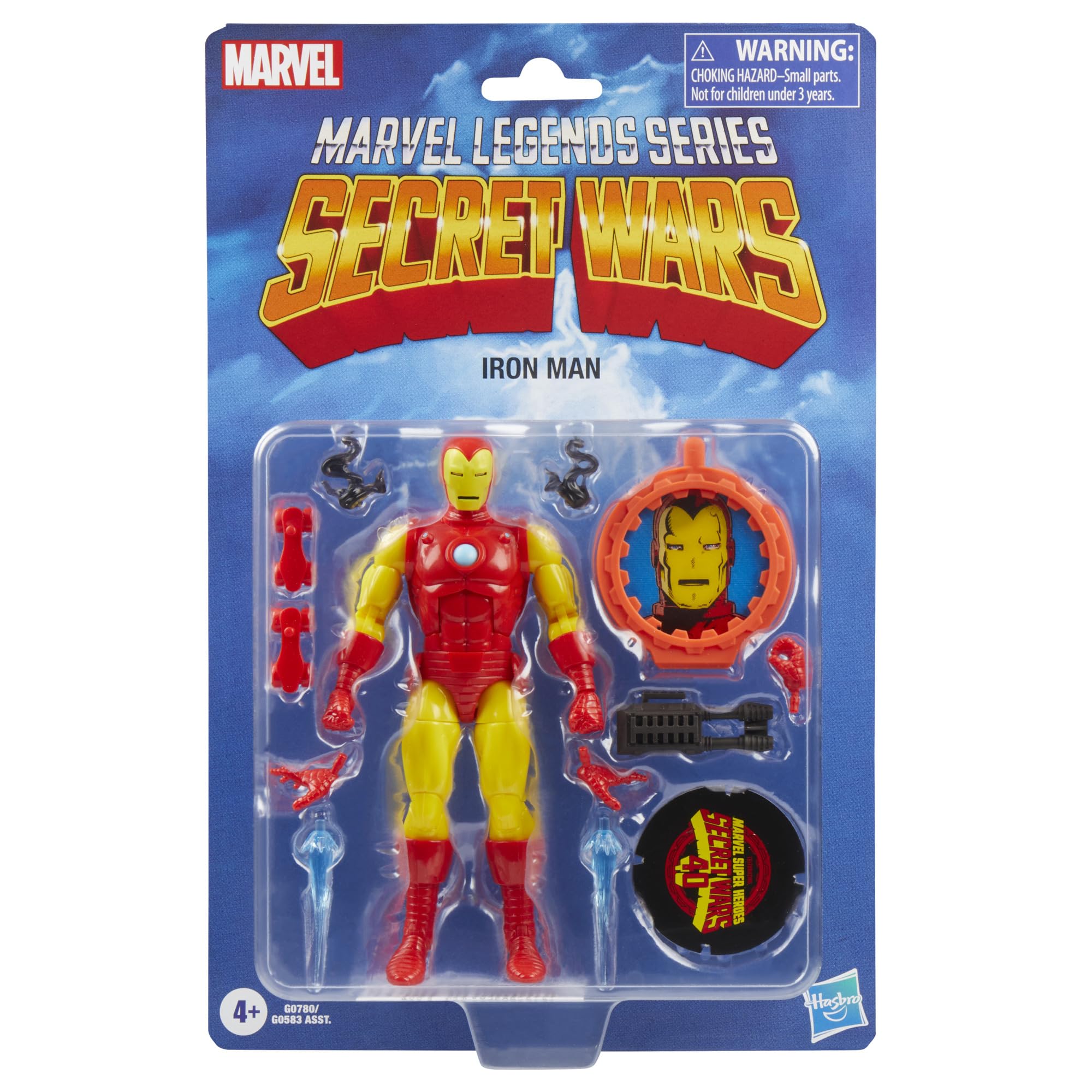 Foto 3 pulgar | Figura De Acción Iron Man De La Serie Marvel Legends De 15 Cm Con Escudo - Venta Internacional.