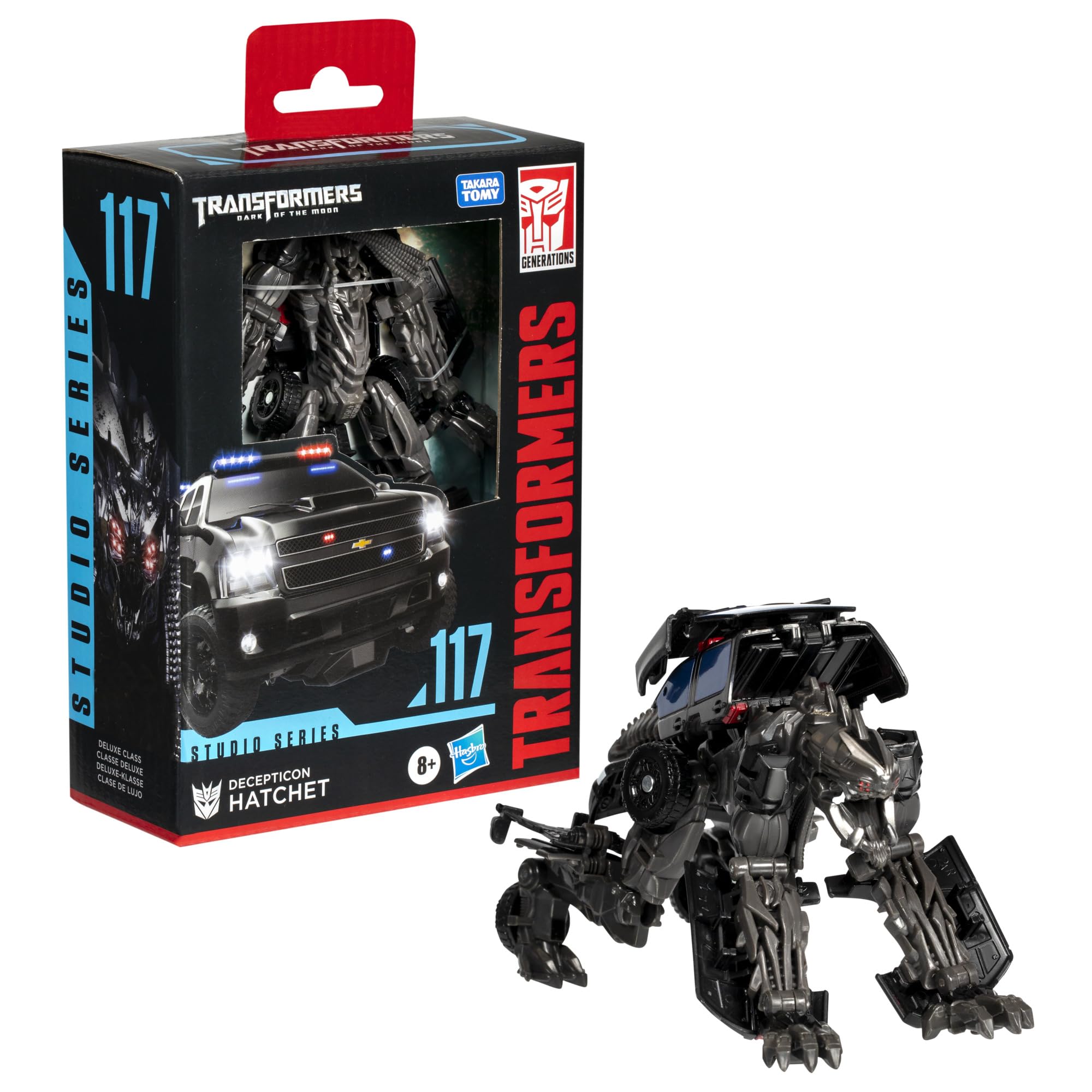 Foto 4 pulgar | Figura De Acción Transformers Studio Series Deluxe 11,5 Cm 8+ - Venta Internacional.