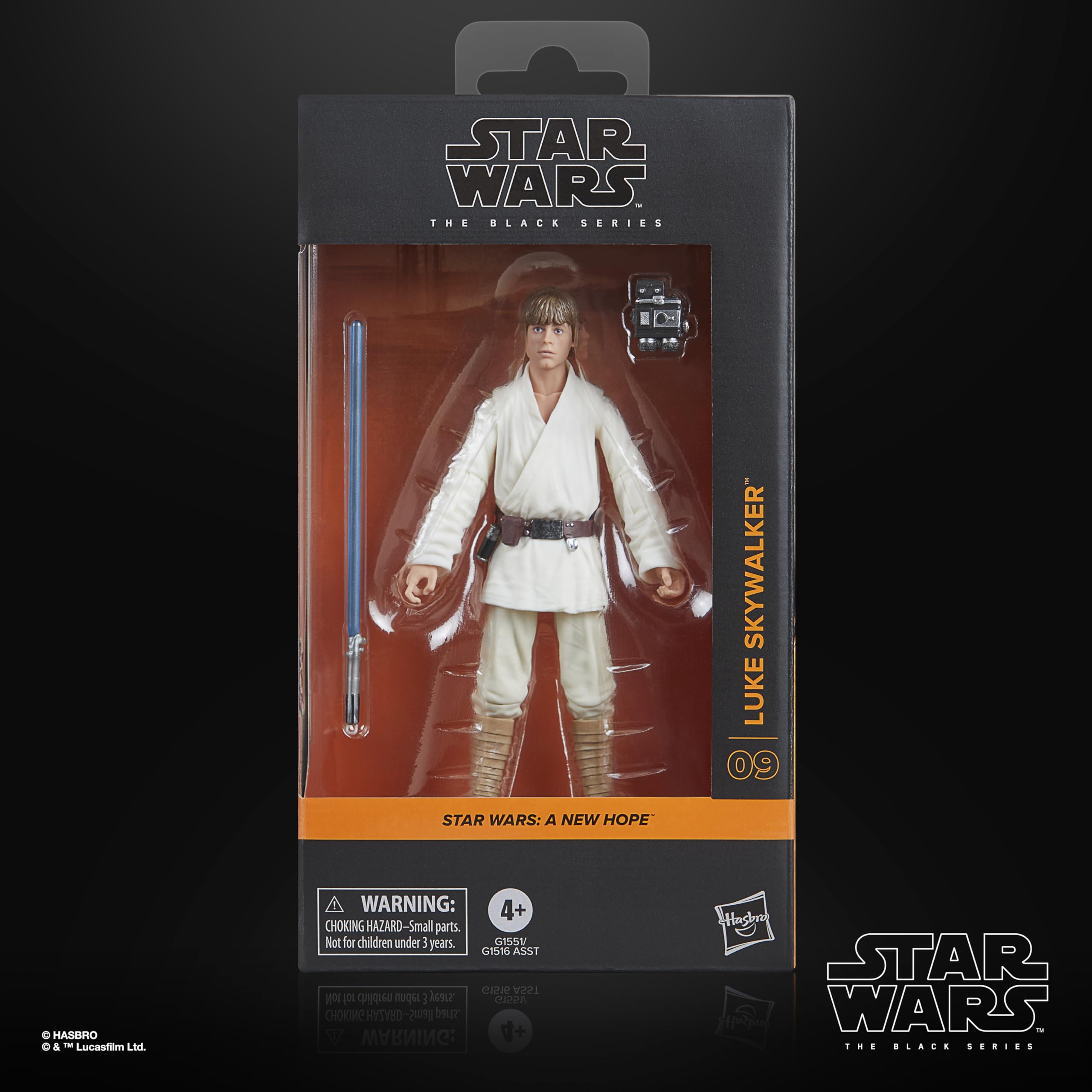 Foto 3 pulgar | Figura De Acción Star Wars The Black Series Luke Skywalker - Venta Internacional.