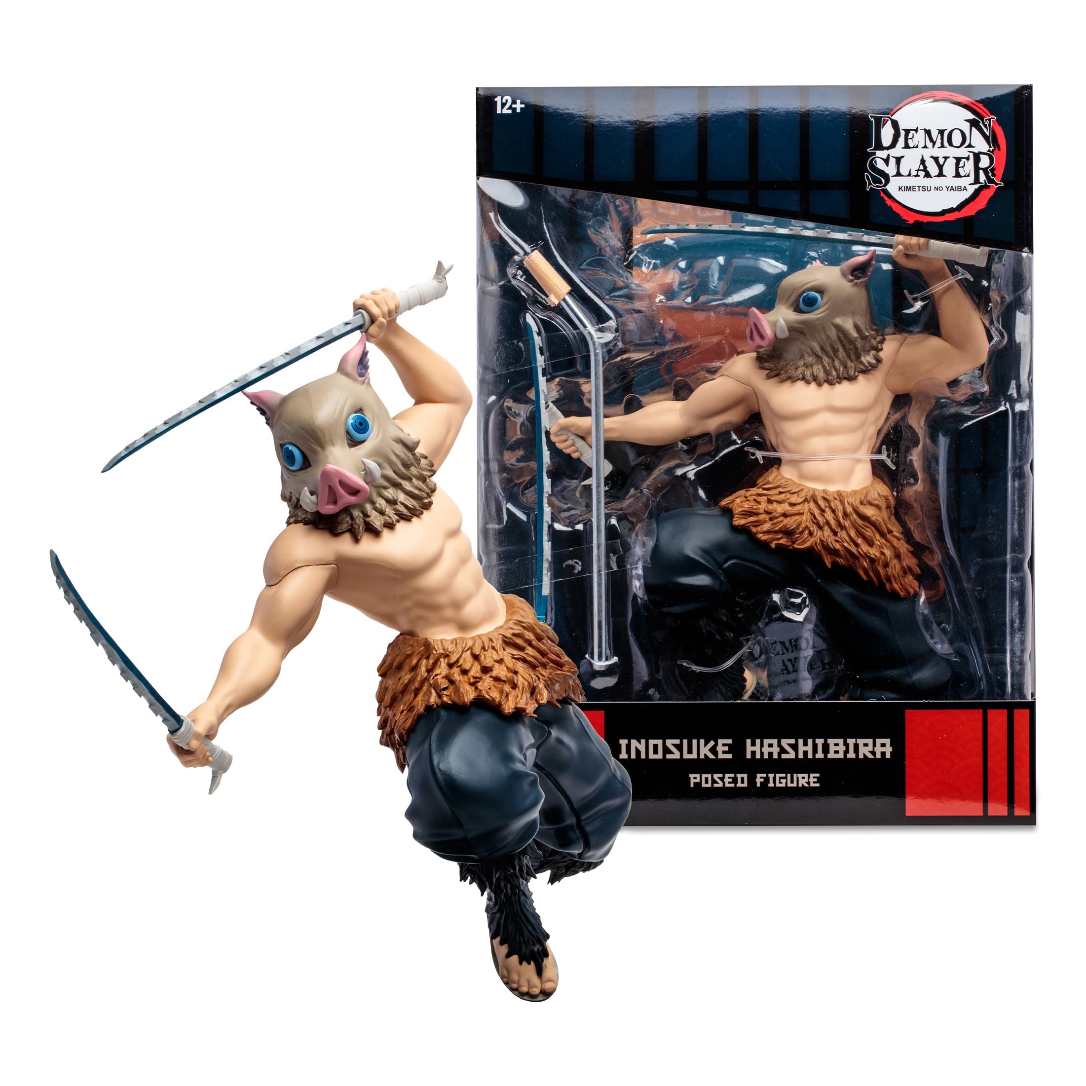 Foto 8 pulgar | Figura De Acción Mcfarlane Toys Demon Slayer Inosuke 30 Cm - Venta Internacional.