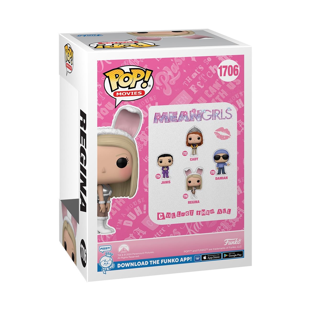 Foto 4 pulgar | Figura De Vinilo Funko Pop Movies Mean Girls Regina De 12 Cm De Altura - Venta Internacional.