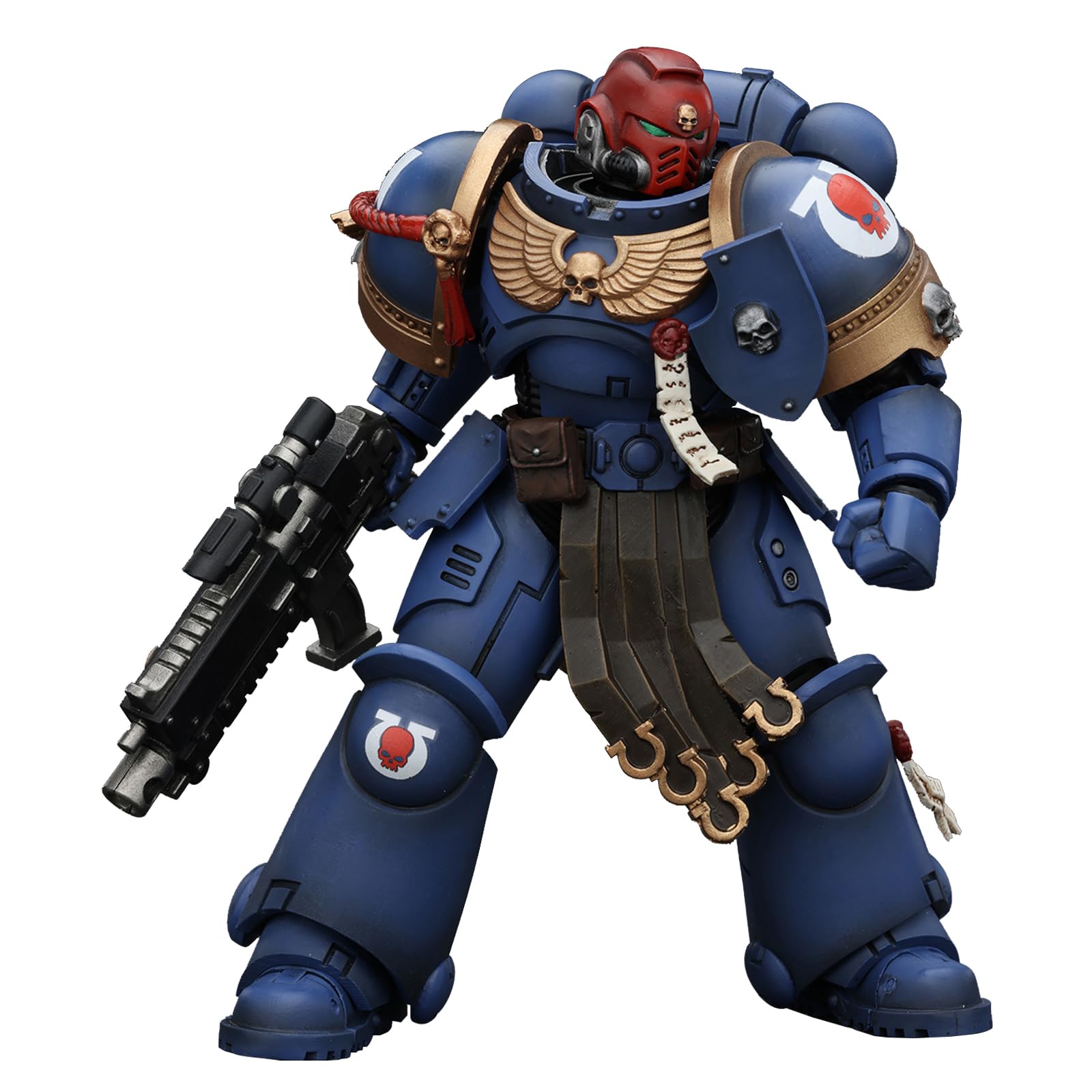 Foto 6 pulgar | Figura De Acción Joytoy Warhammer 40k Space Marine 2 Uitramarines - Venta Internacional.