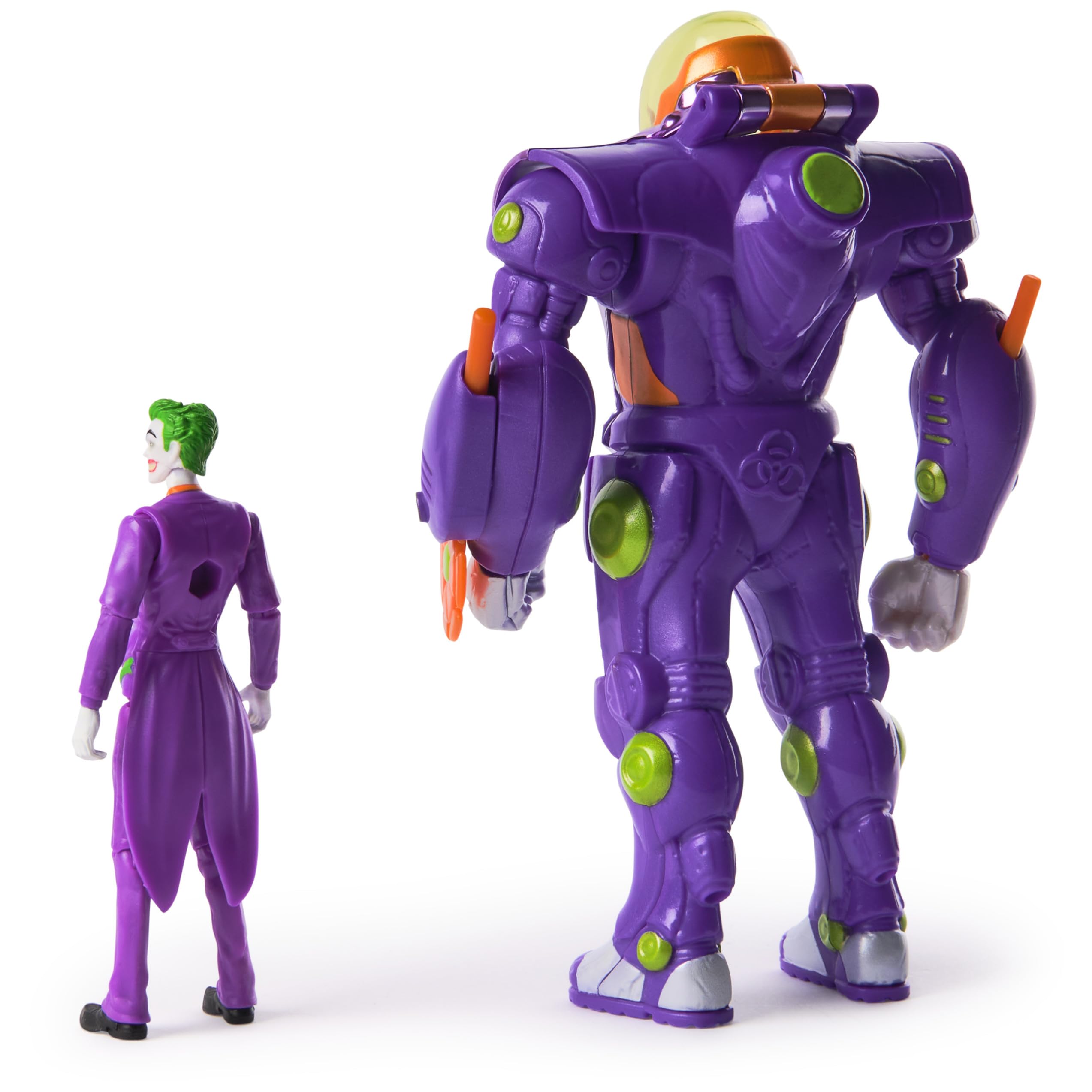 Foto 7 pulgar | Figura de Acción DC Comics Metal Force The Joker con Armadura 15 cm - Venta Internacional
