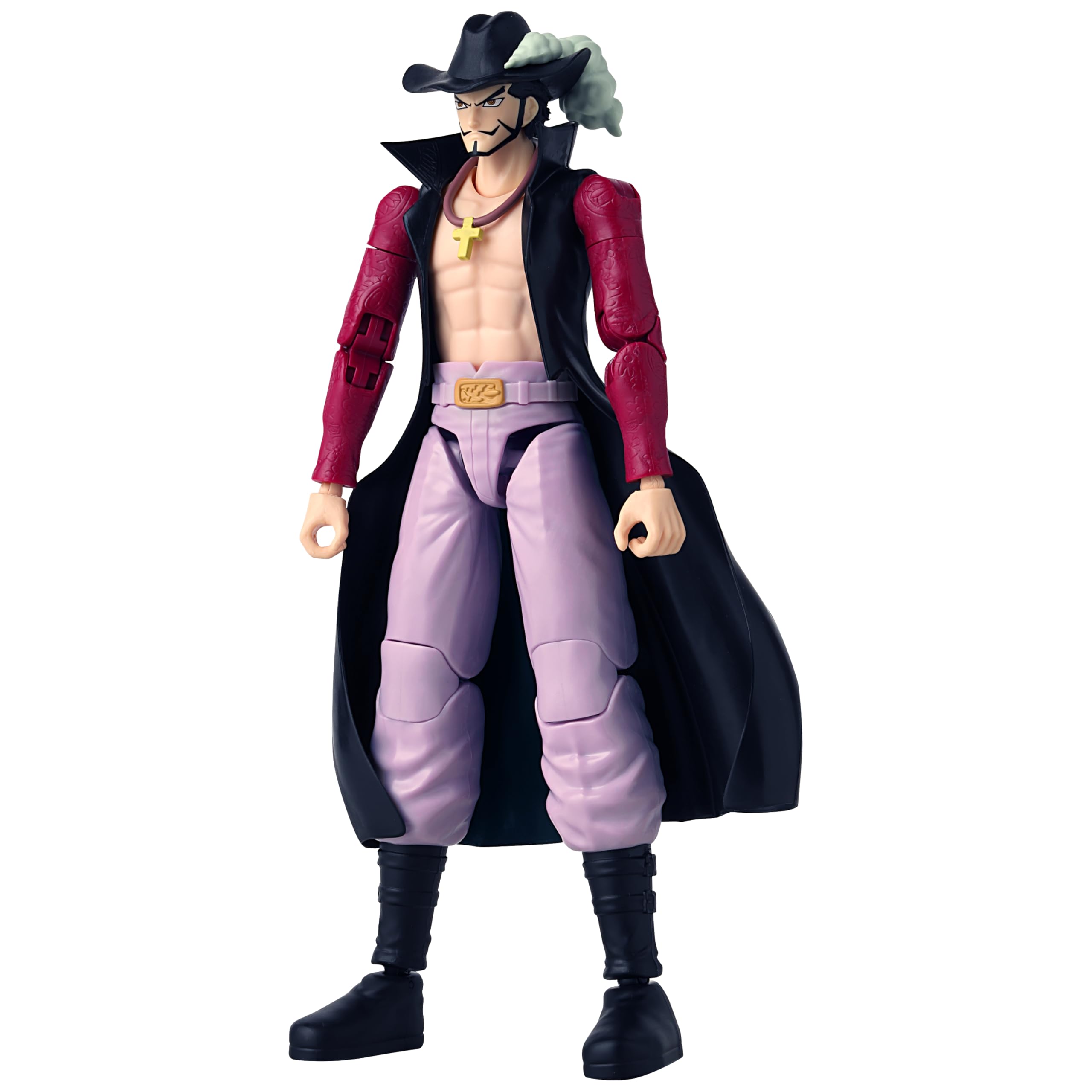 Foto 4 pulgar | Figura de Acción Anime Heroes One Piece Dracule Mihawk - Venta Internacional