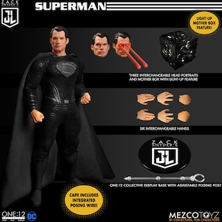 Foto 7 | Figuras De Acción Mezco Zack Snyder's Justice League 1/12 Steel - Venta Internacional.