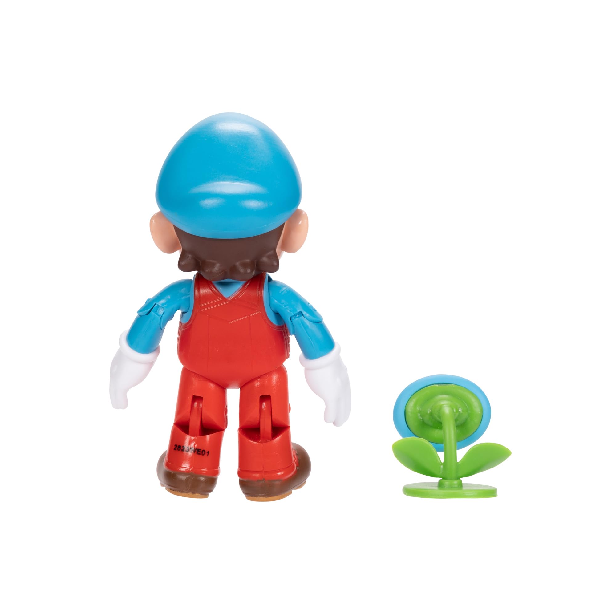 Foto 2 | Figura De Acción Nintendo Super Mario Ice Mario De 10 Cm Con Flor De Hielo - Venta Internacional.