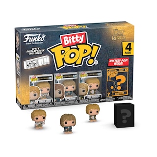 Foto 1 | Paquete De 4 Minijuguetes Coleccionables Funko Bitty Pop! ¡el Señor De Los Anillos - Venta Internacional.