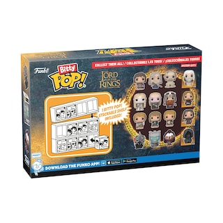 Foto 3 | Paquete De 4 Minijuguetes Coleccionables Funko Bitty Pop! ¡el Señor De Los Anillos - Venta Internacional.