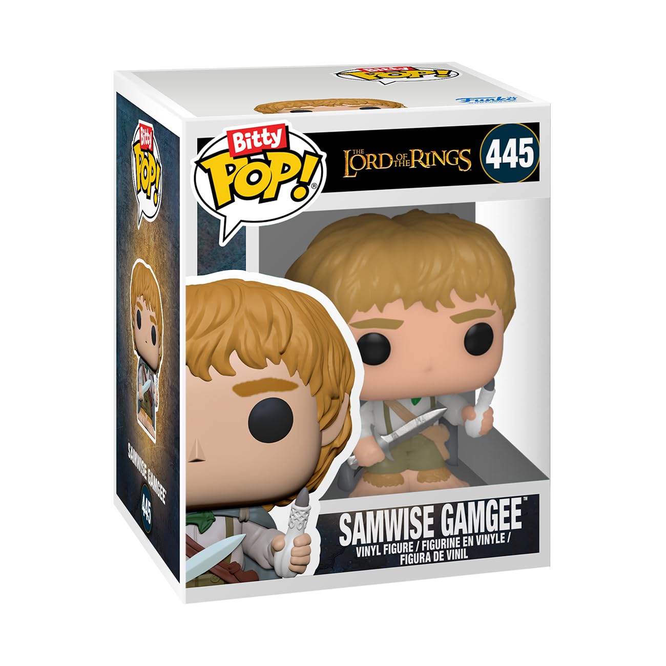 Foto 5 pulgar | Paquete De 4 Minijuguetes Coleccionables Funko Bitty Pop! ¡el Señor De Los Anillos - Venta Internacional.