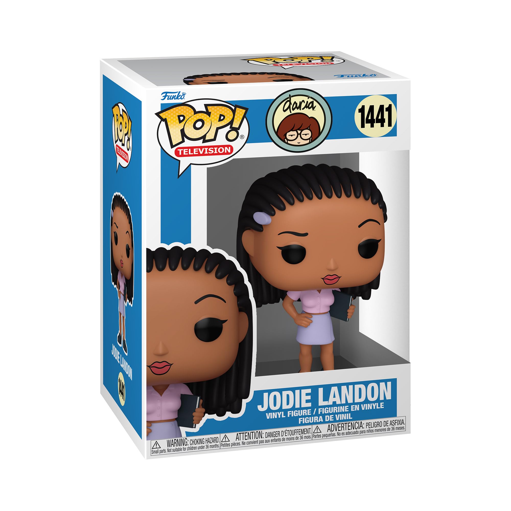 Figura Funko Pop! Televisor Daria Jodie Landon, 9,8 Cm De Altura - Venta Internacional.