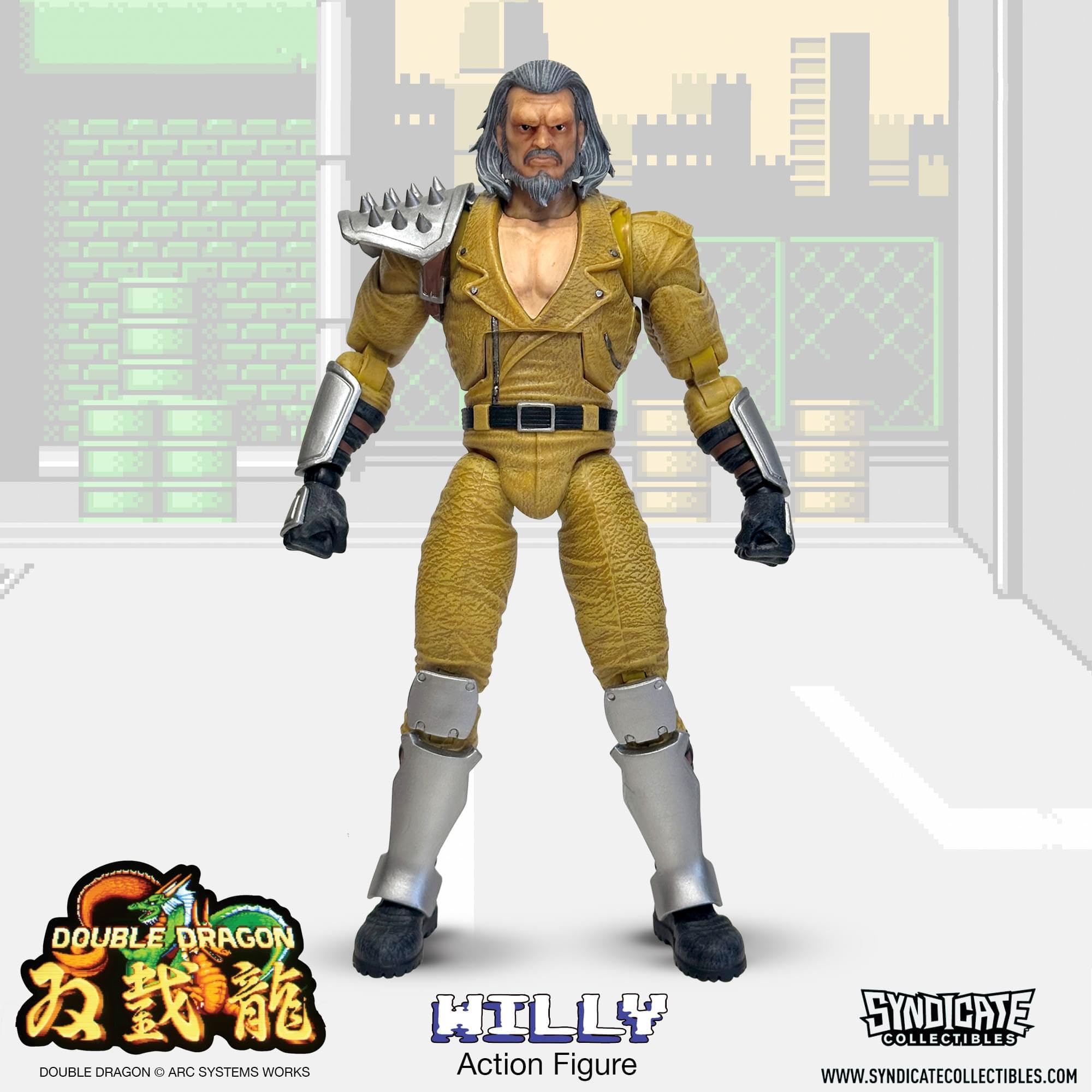 Foto 8 pulgar | Figura De Acción Toynk Double Dragon Willy Deluxe De 18 Cm - Venta Internacional.
