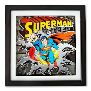 Foto 1 | Shadow Box Silver Buffalo Dc Comics Superman, 4 Piezas - Venta Internacional.