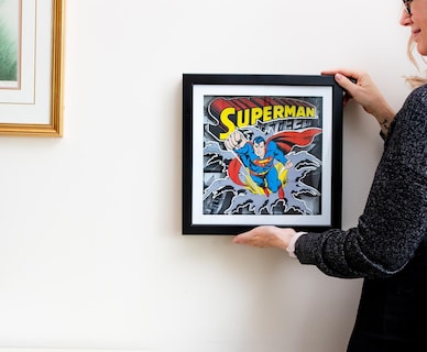 Foto 6 | Shadow Box Silver Buffalo Dc Comics Superman, 4 Piezas - Venta Internacional.