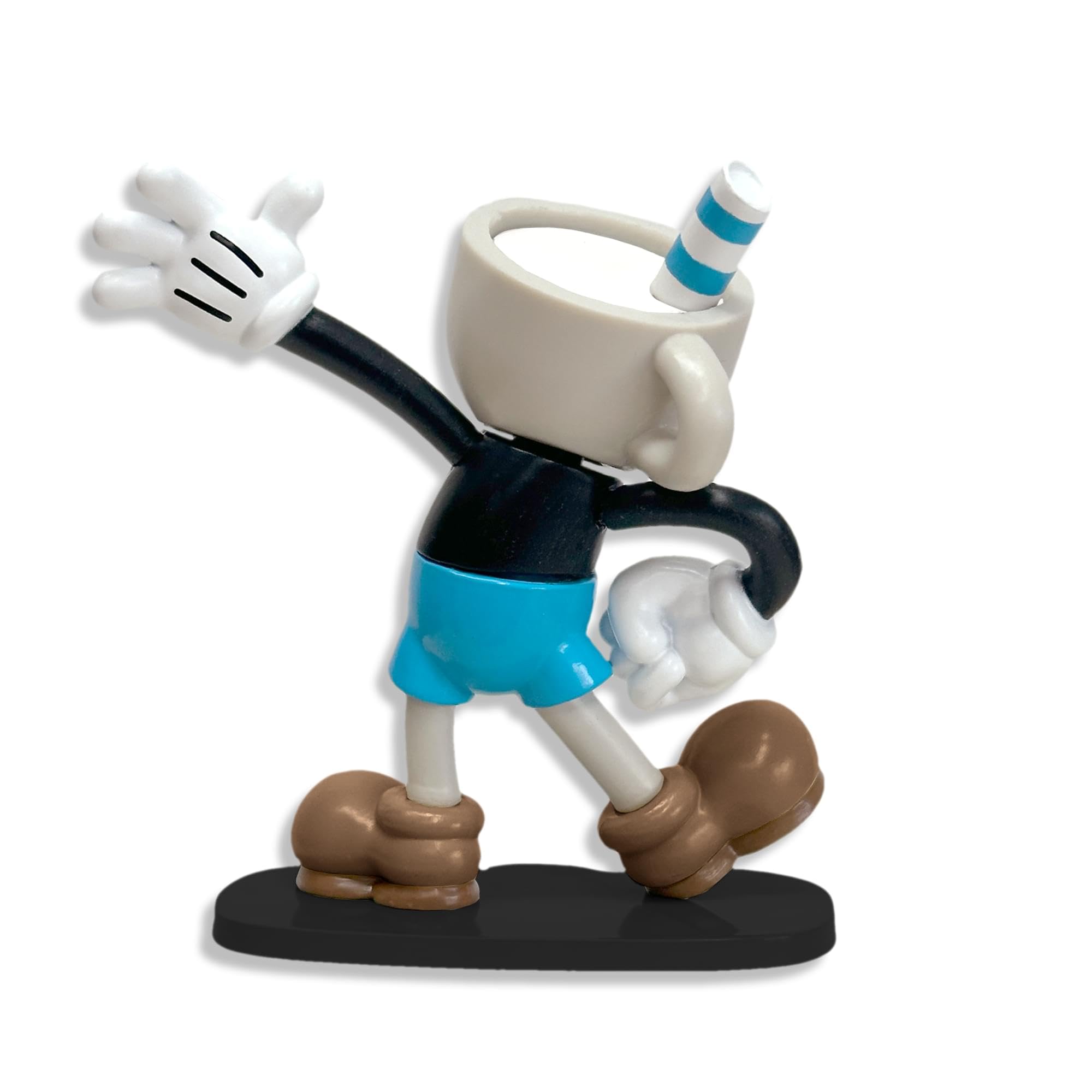 Foto 4 pulgar | Minifigura Toynk Cuphead Mugman Create-a-figure De 8 Cm Con Piezas - Venta Internacional.