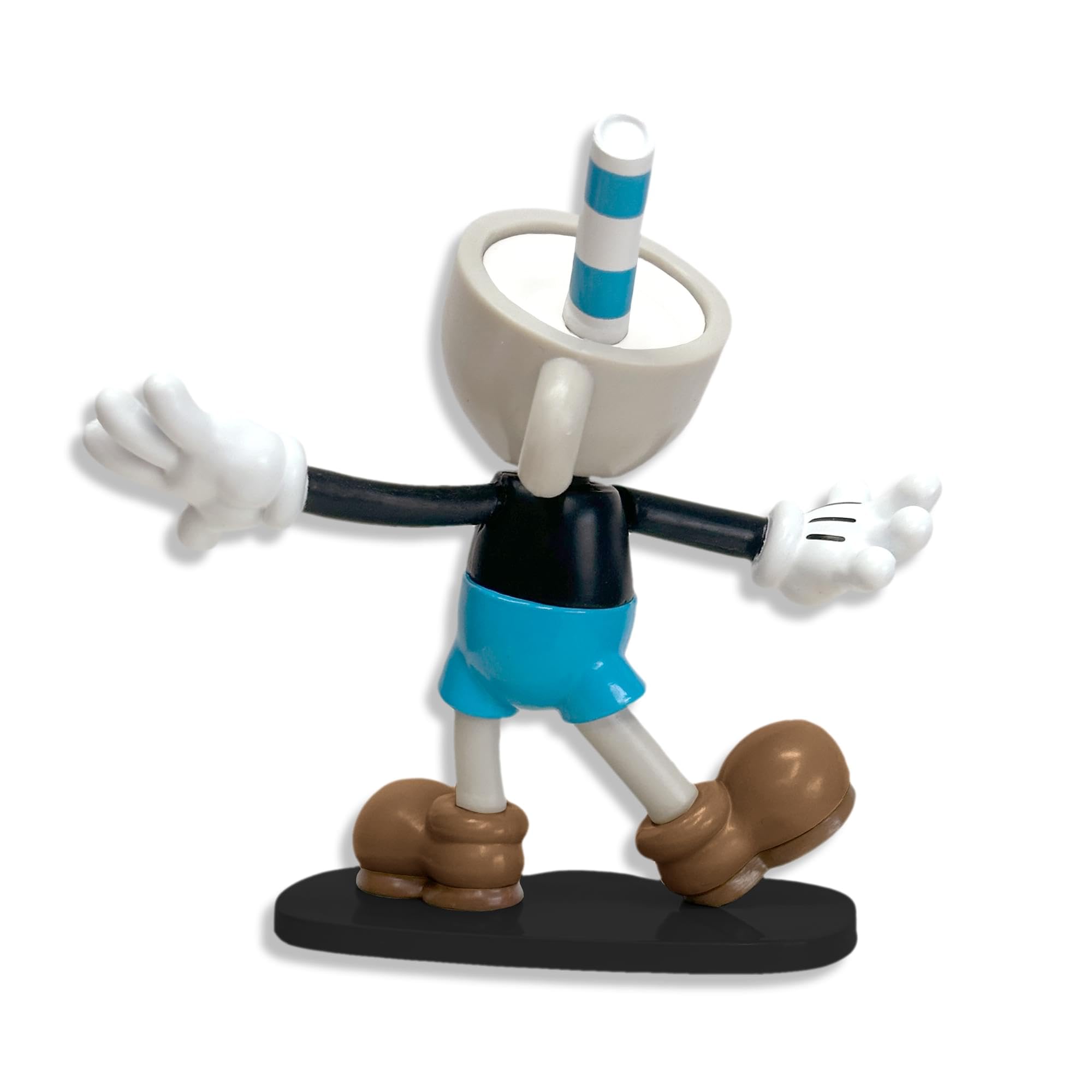 Foto 6 pulgar | Minifigura Toynk Cuphead Mugman Create-a-figure De 8 Cm Con Piezas - Venta Internacional.