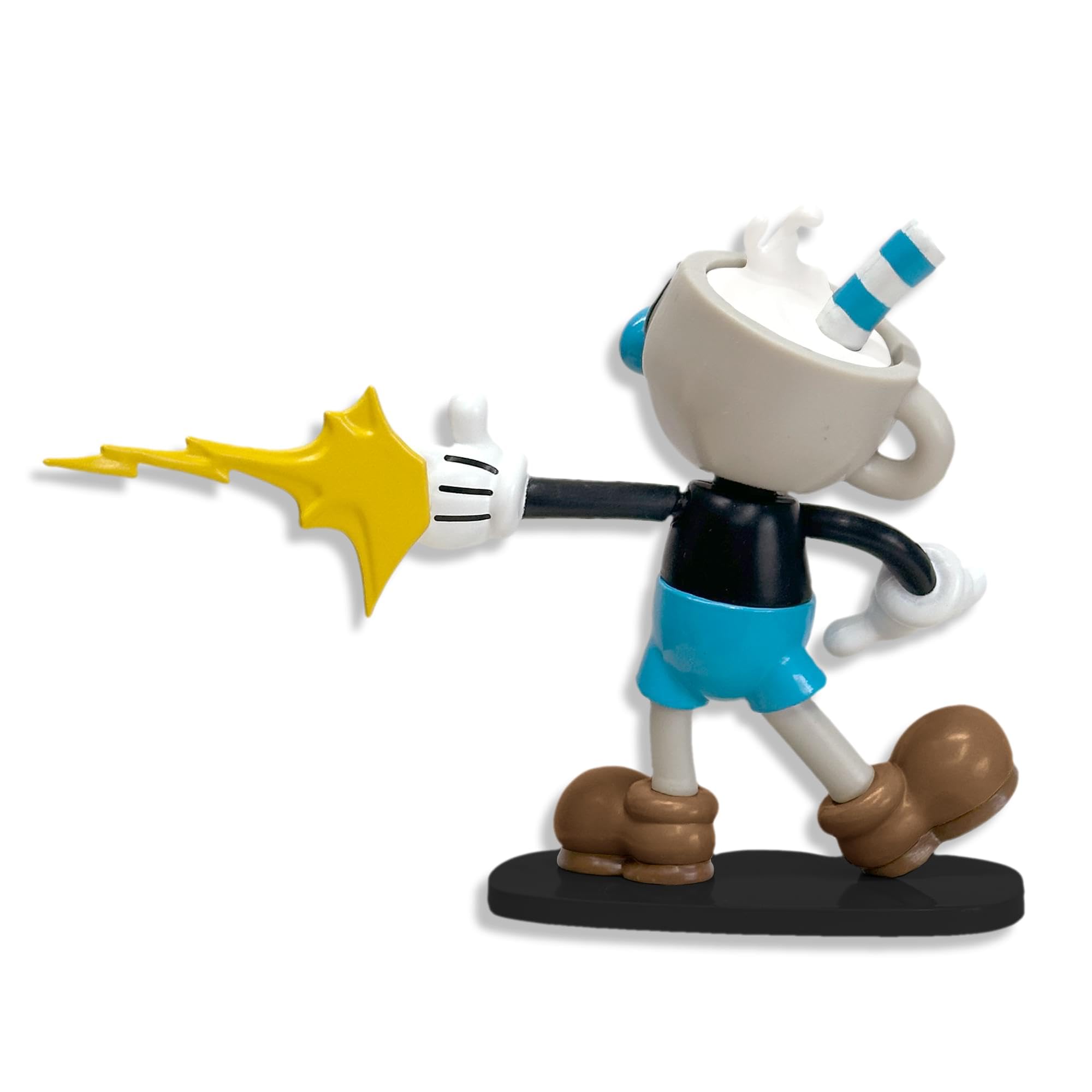 Foto 8 pulgar | Minifigura Toynk Cuphead Mugman Create-a-figure De 8 Cm Con Piezas - Venta Internacional.