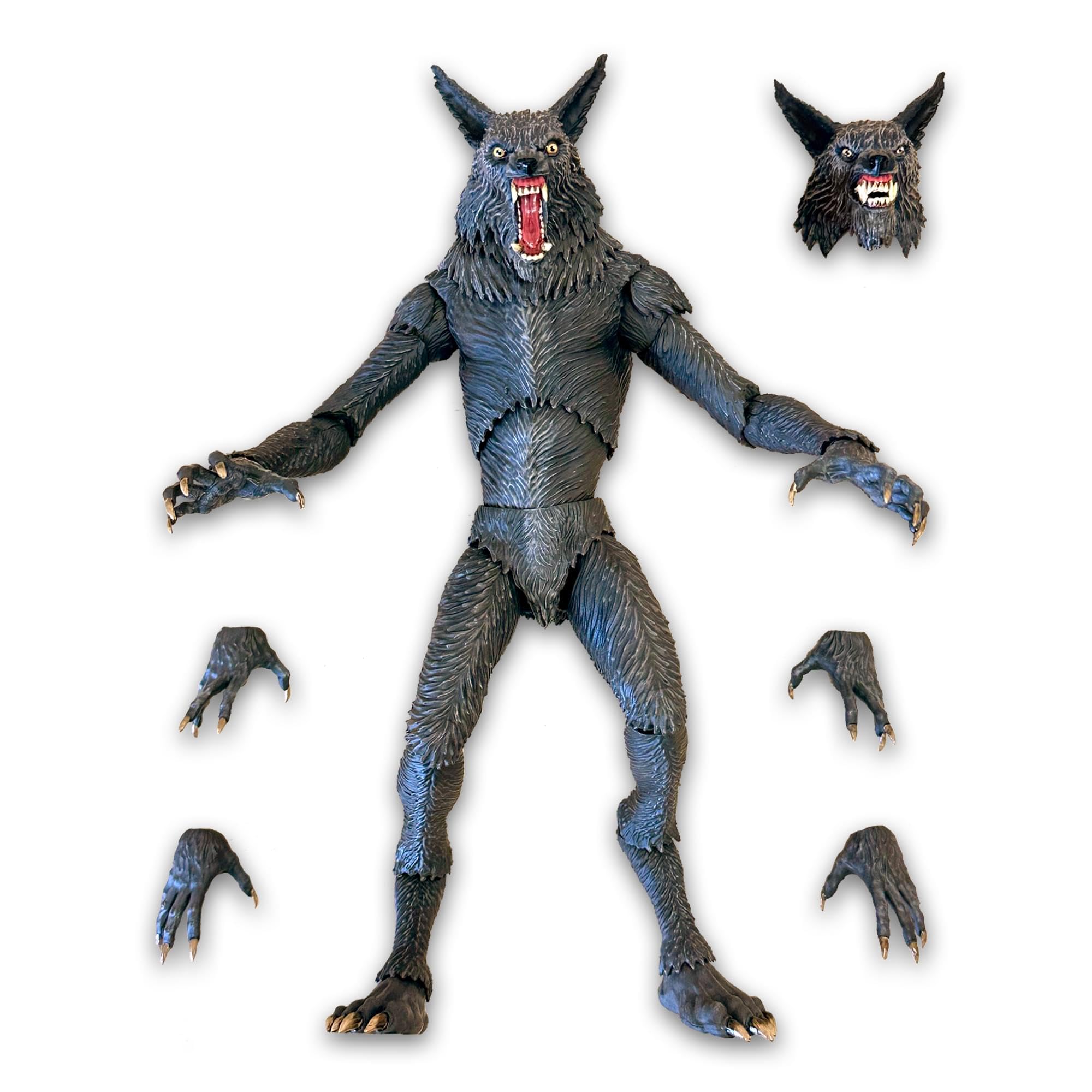 Figura De Acción Toynk The Howling Werewolf A Escala 1:12 - Venta Internacional.
