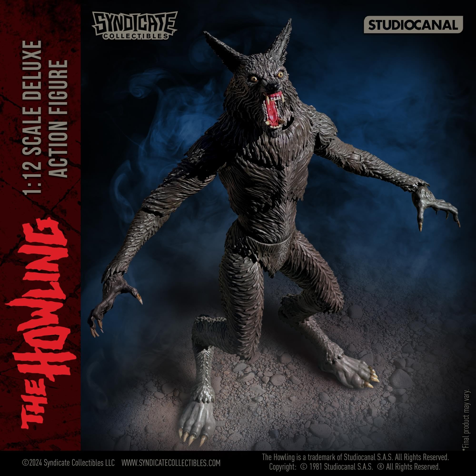 Foto 4 | Figura De Acción Toynk The Howling Werewolf A Escala 1:12 - Venta Internacional.