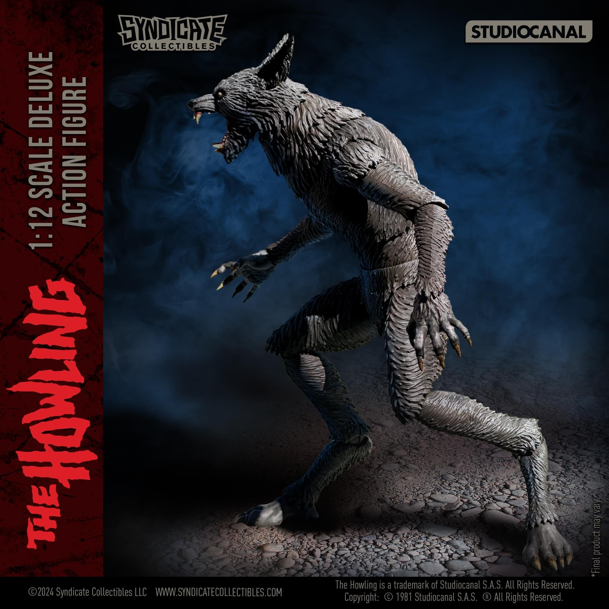Foto 6 pulgar | Figura De Acción Toynk The Howling Werewolf A Escala 1:12 - Venta Internacional.