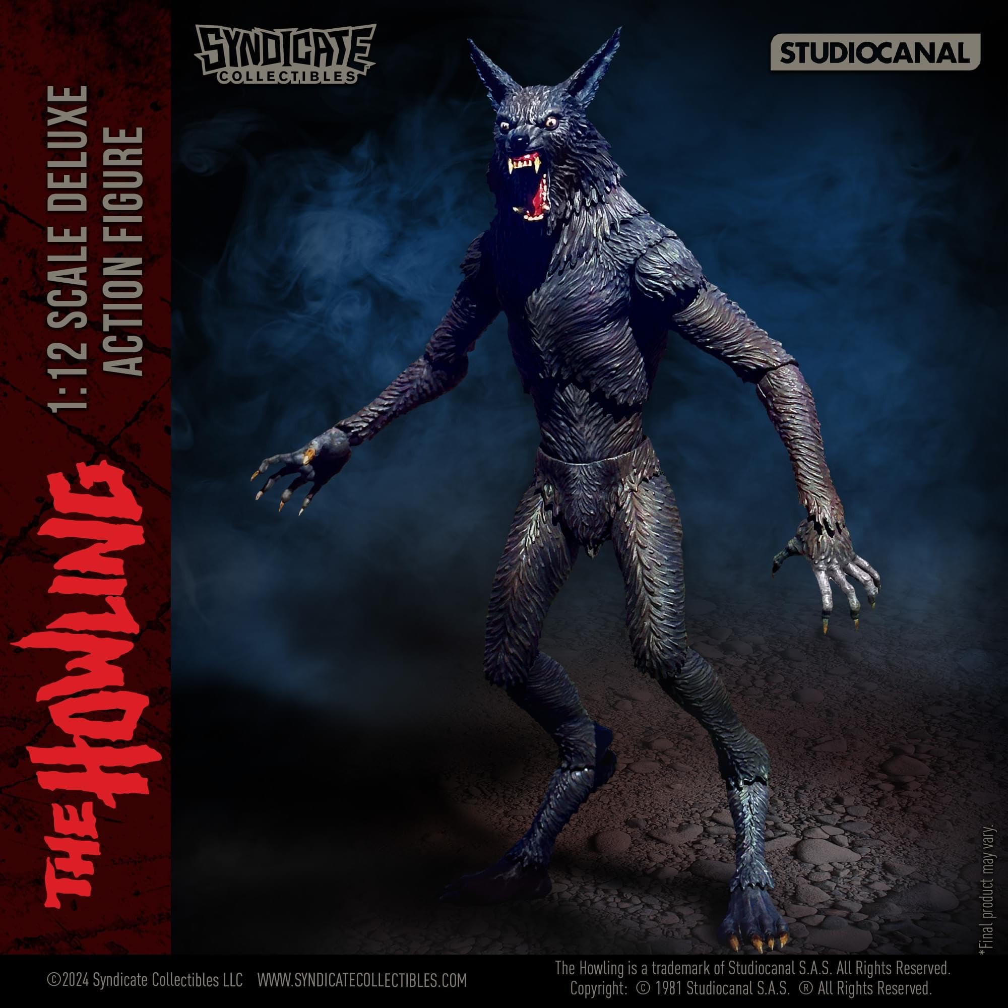 Foto 7 pulgar | Figura De Acción Toynk The Howling Werewolf A Escala 1:12 - Venta Internacional.