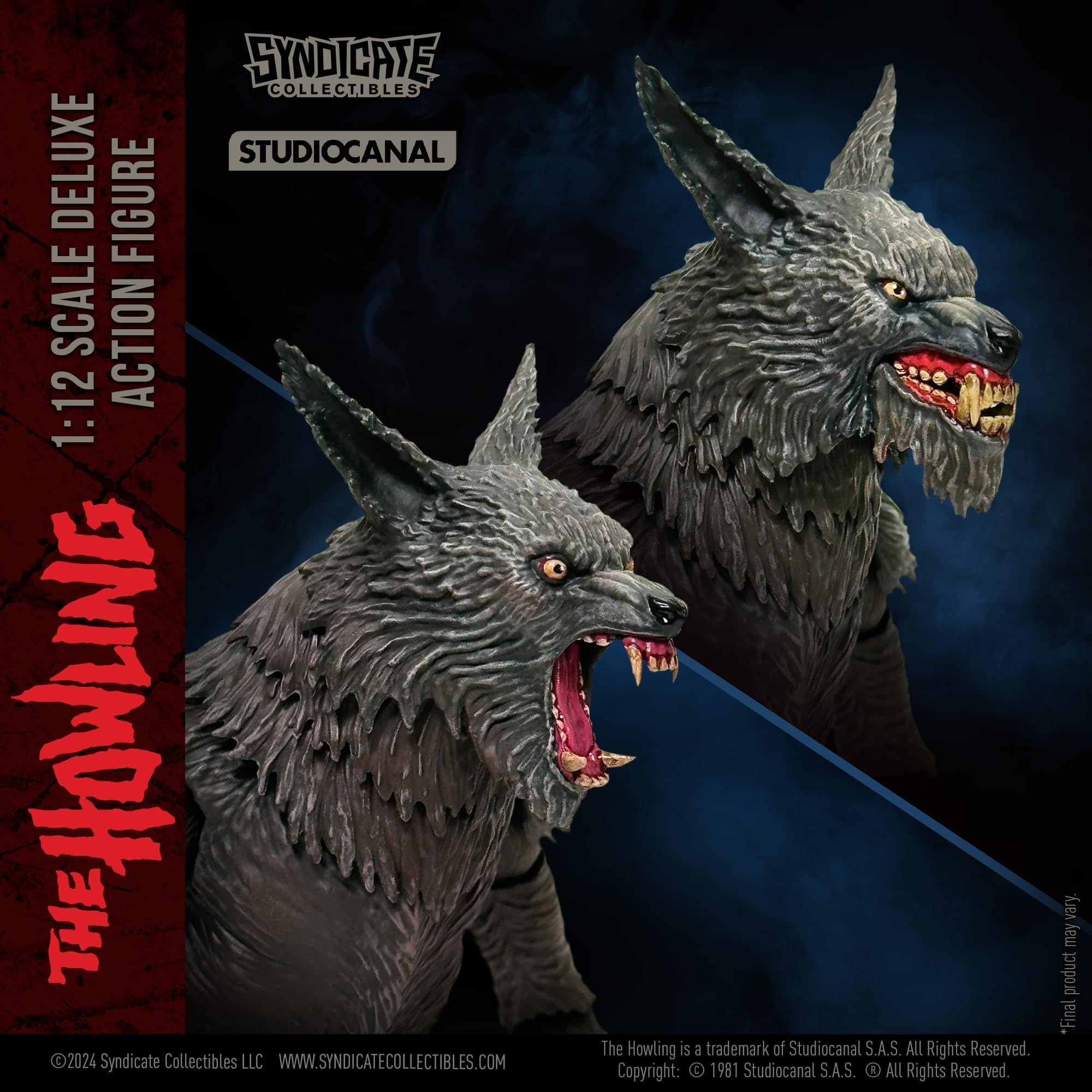 Foto 7 | Figura De Acción Toynk The Howling Werewolf A Escala 1:12 - Venta Internacional.