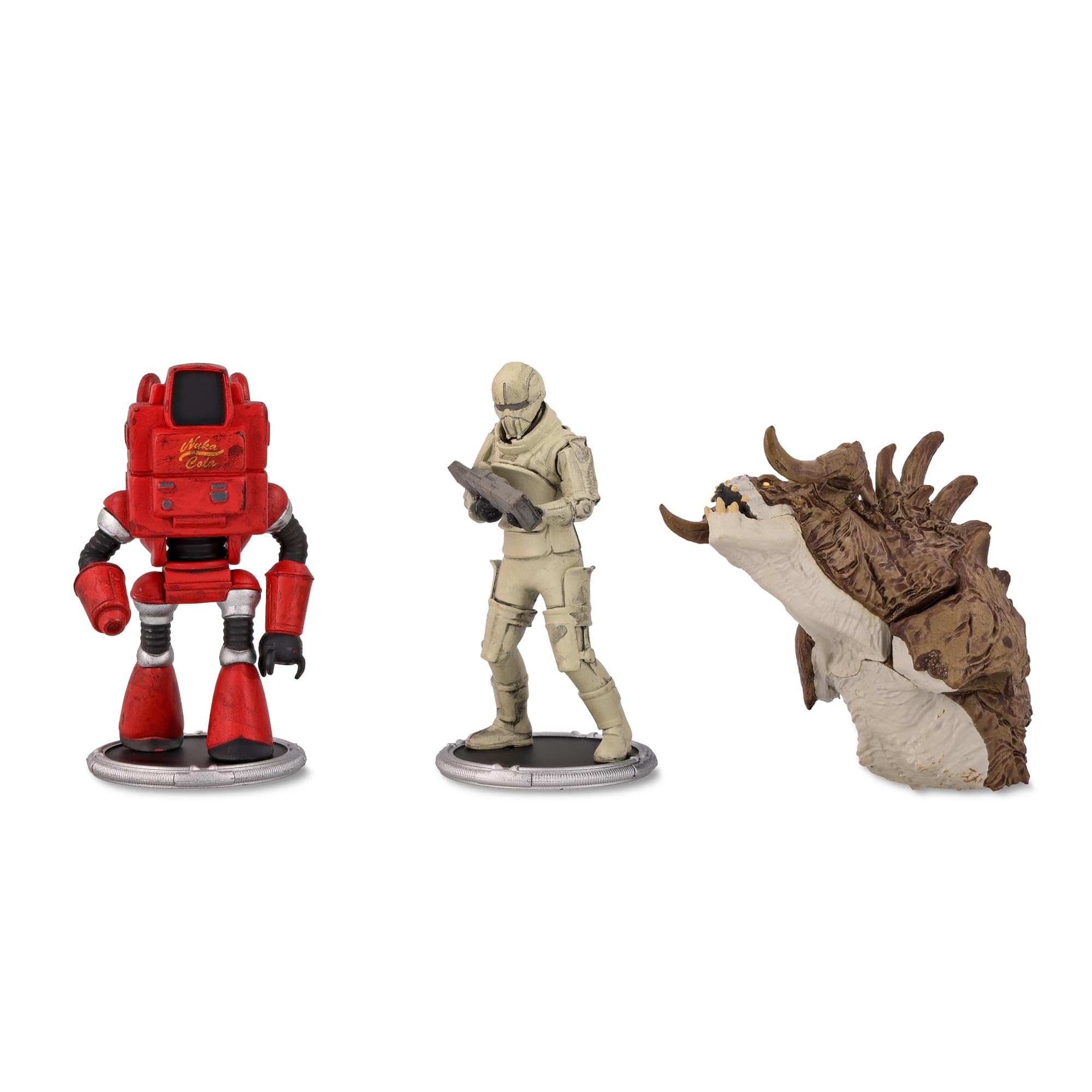 Set De Minifiguras Toynk Fallout Nukatron And Synth, 8 Cm, Paquete De 2 - Venta Internacional.