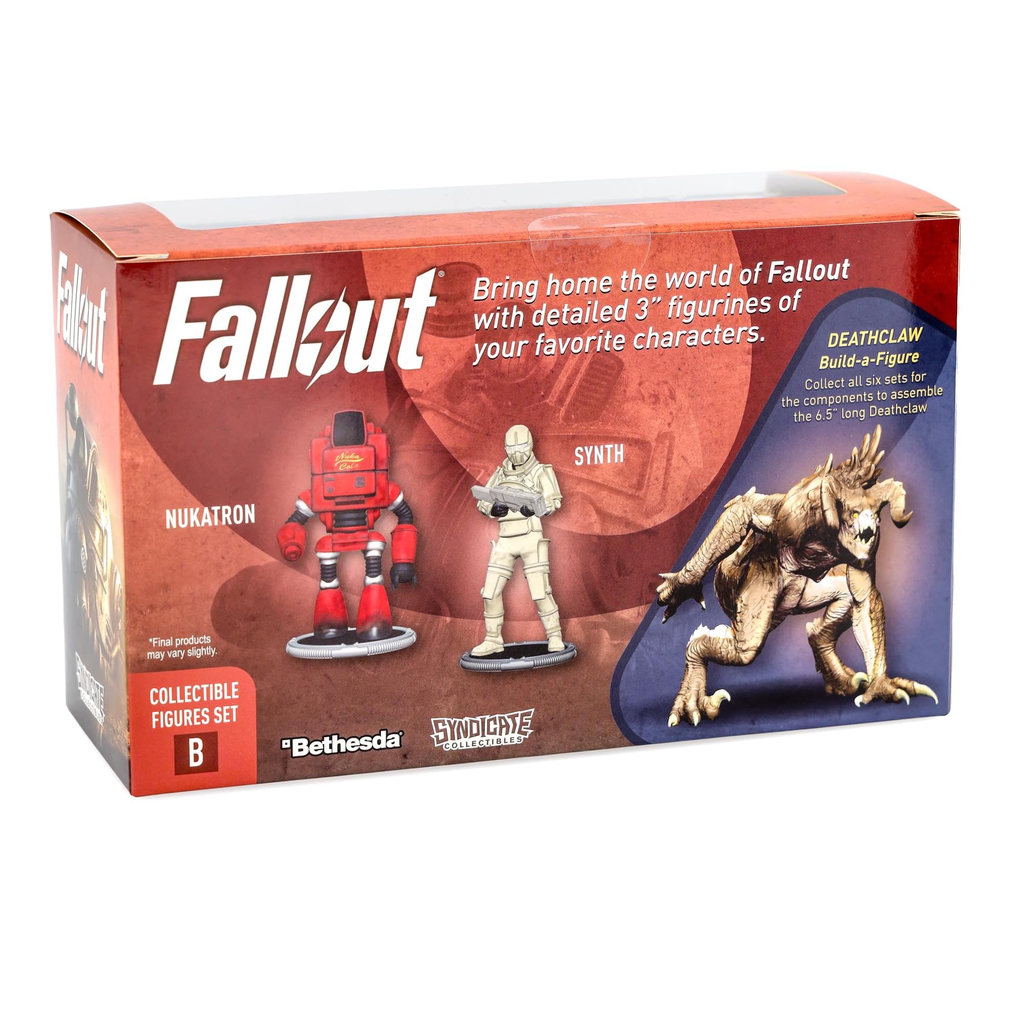 Foto 5 pulgar | Set De Minifiguras Toynk Fallout Nukatron And Synth, 8 Cm, Paquete De 2 - Venta Internacional.