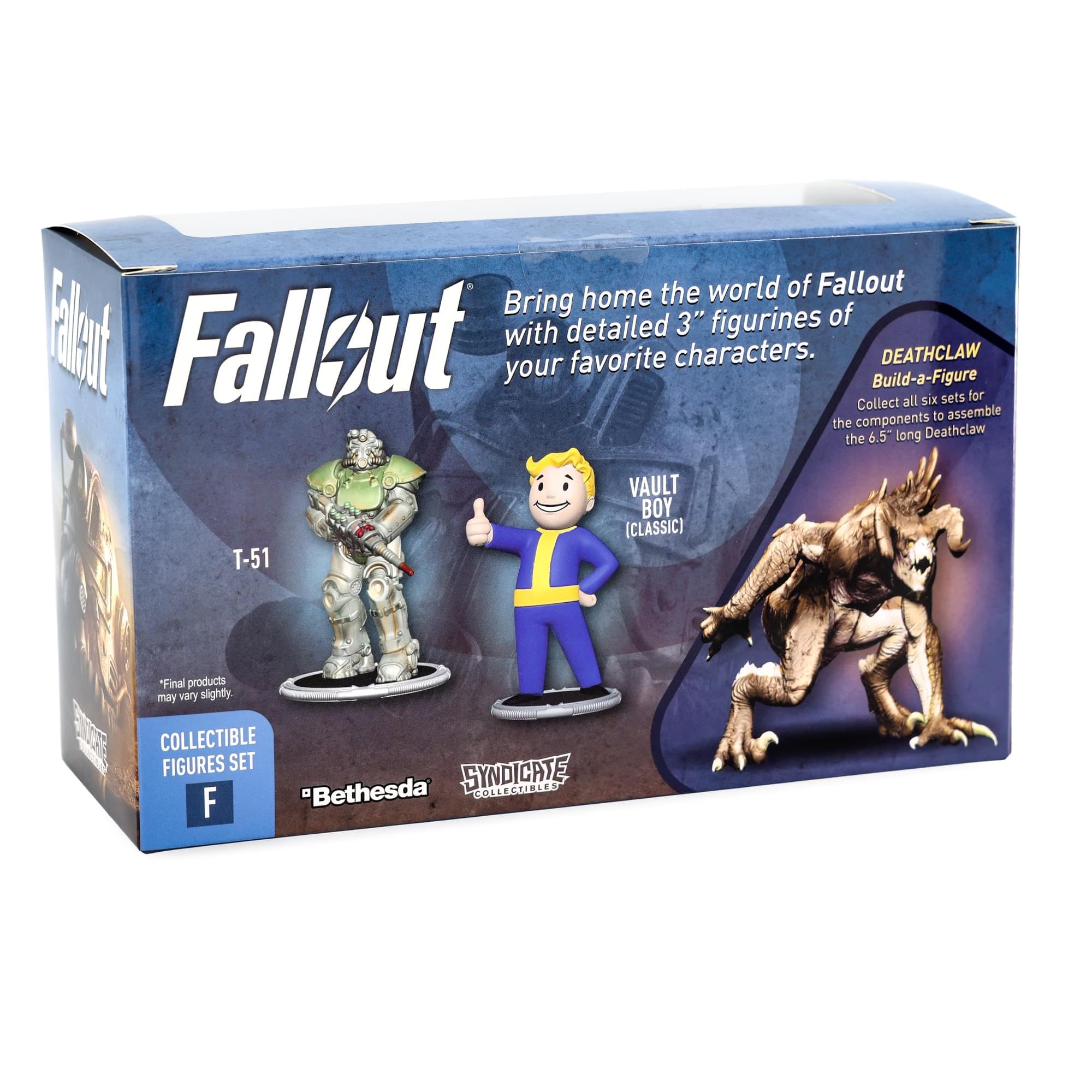 Foto 5 pulgar | Set De Minifiguras Toynk Fallout T-51 Power Armor & Vault Boy - Venta Internacional.