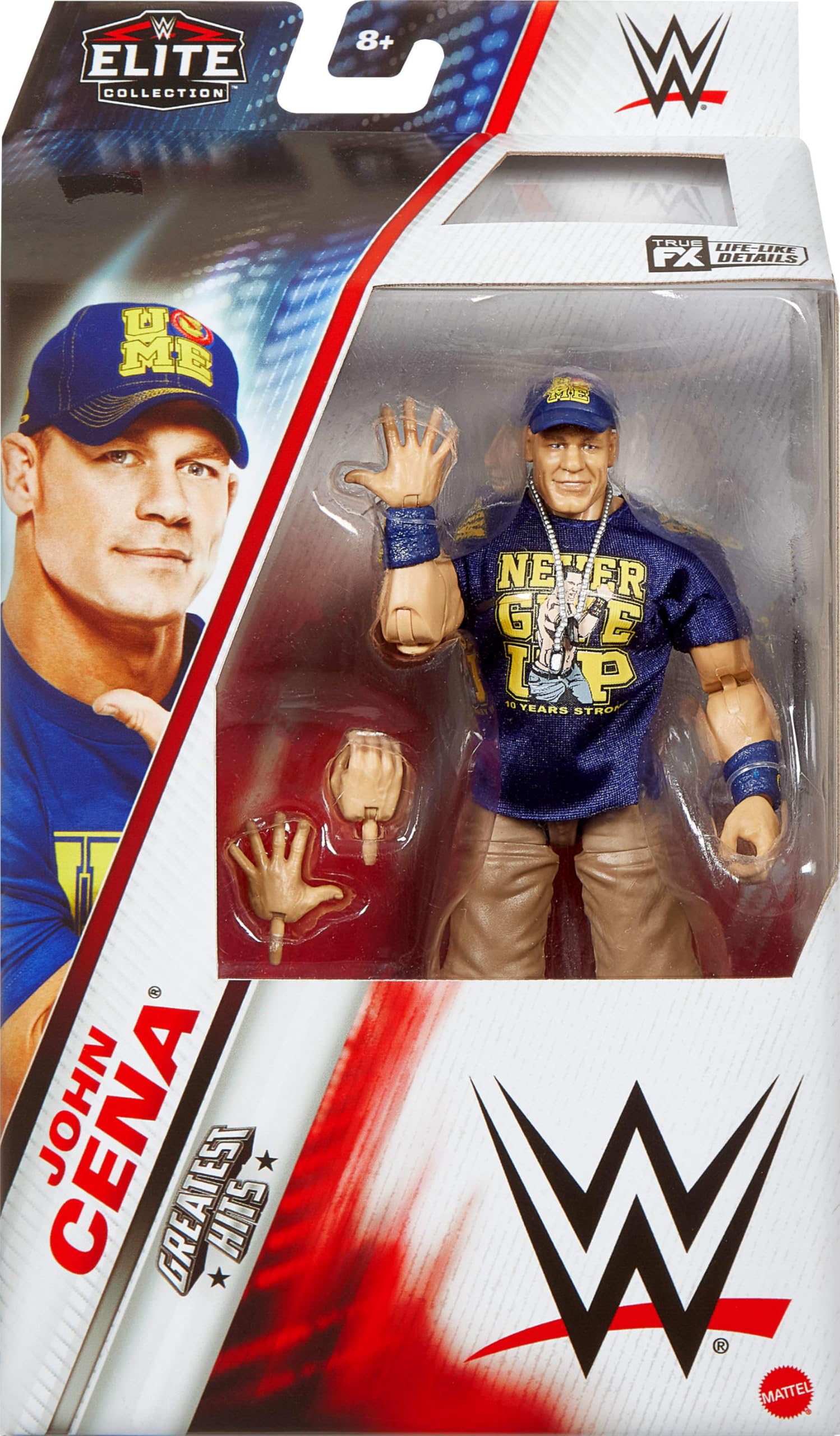 Foto 3 pulgar | Figura De Acción Mattel Wwe Elite John Cena De 6 Pulgadas Con Acceso. - Venta Internacional.