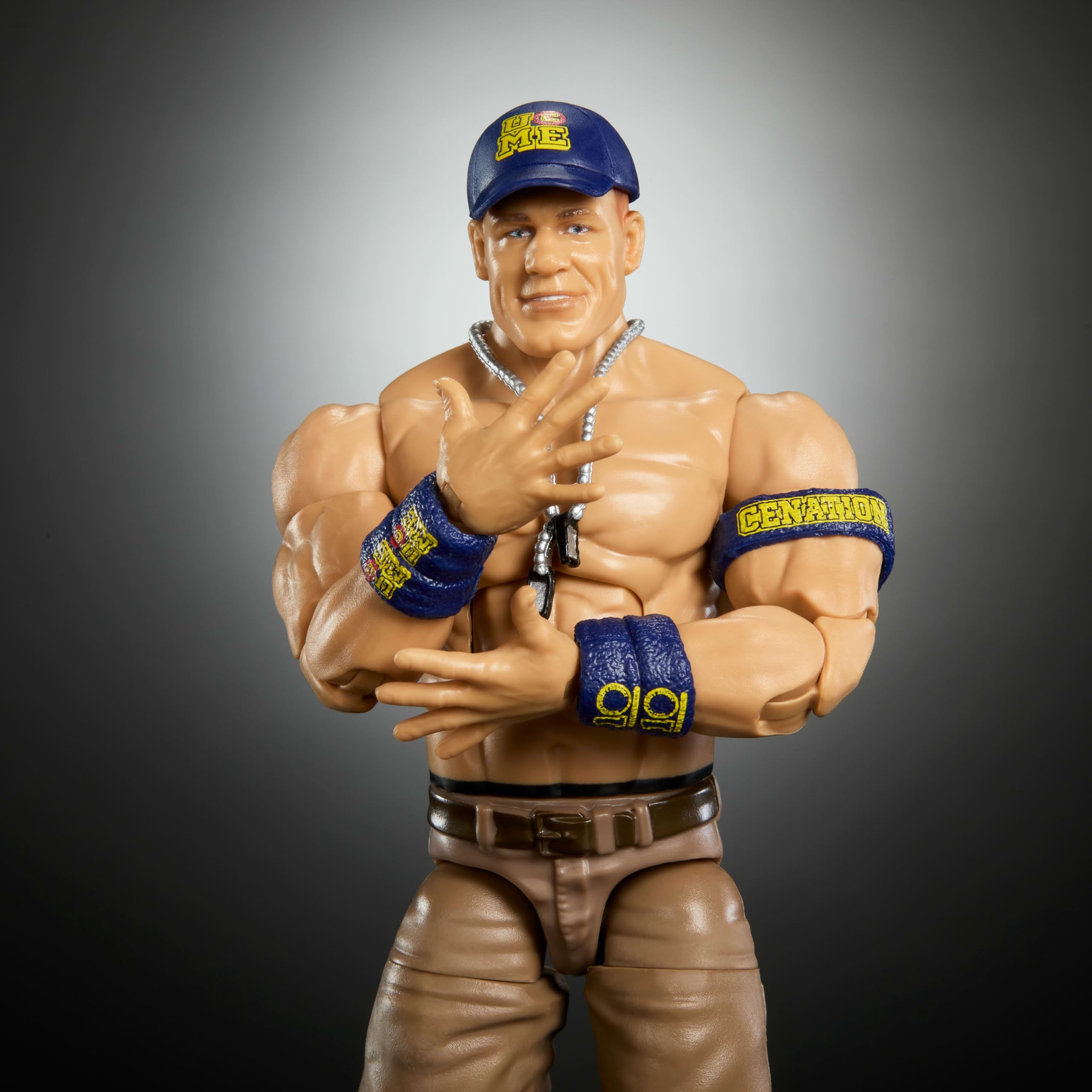Foto 4 pulgar | Figura De Acción Mattel Wwe Elite John Cena De 6 Pulgadas Con Acceso. - Venta Internacional.