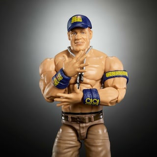 Foto 3 | Figura De Acción Mattel Wwe Elite John Cena De 6 Pulgadas Con Acceso. - Venta Internacional.