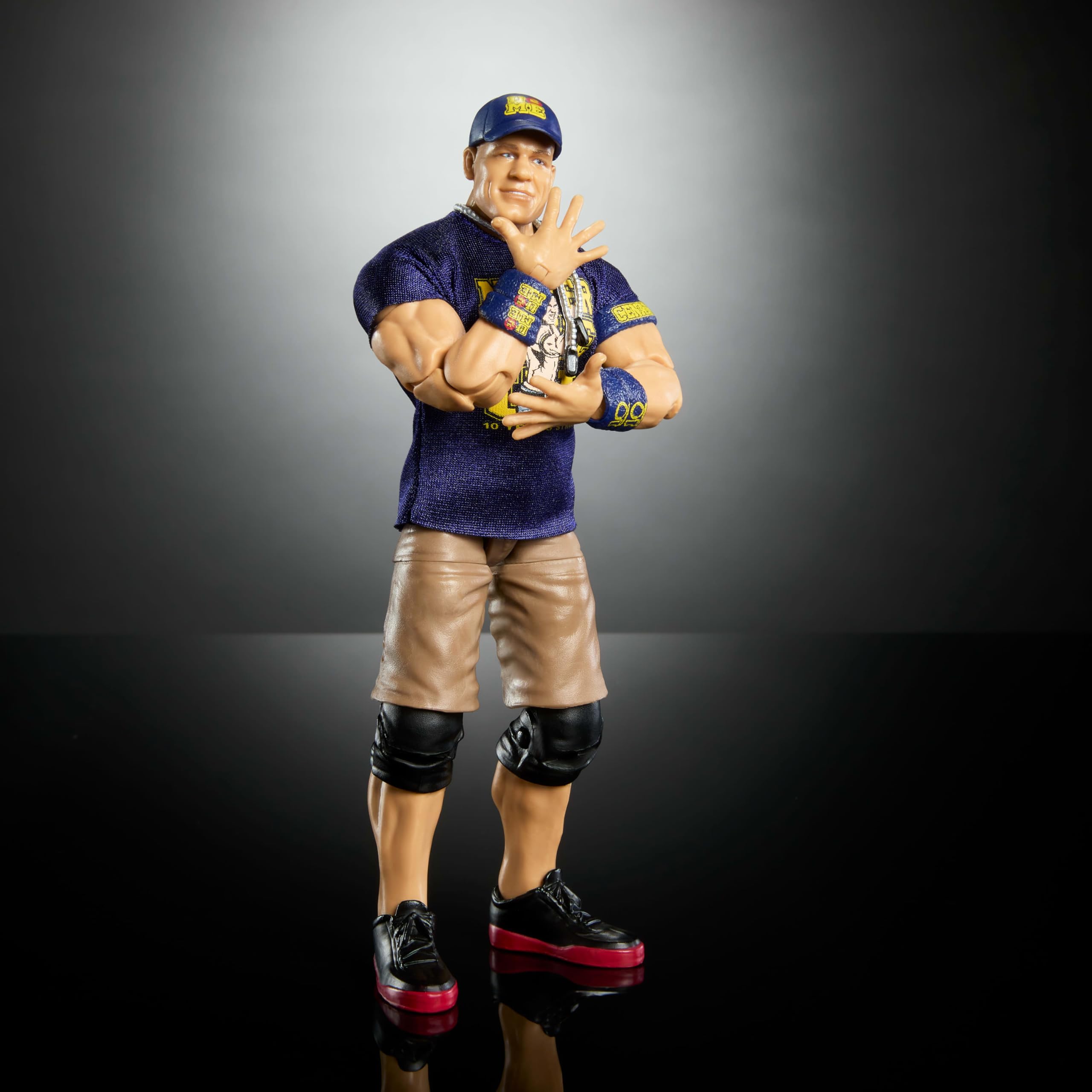 Foto 6 pulgar | Figura De Acción Mattel Wwe Elite John Cena De 6 Pulgadas Con Acceso. - Venta Internacional.