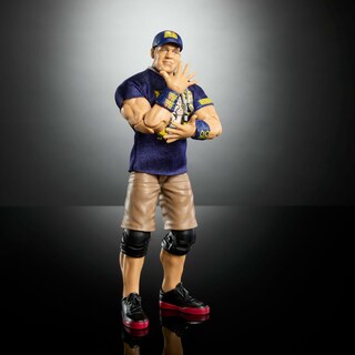 Foto 5 | Figura De Acción Mattel Wwe Elite John Cena De 6 Pulgadas Con Acceso. - Venta Internacional.