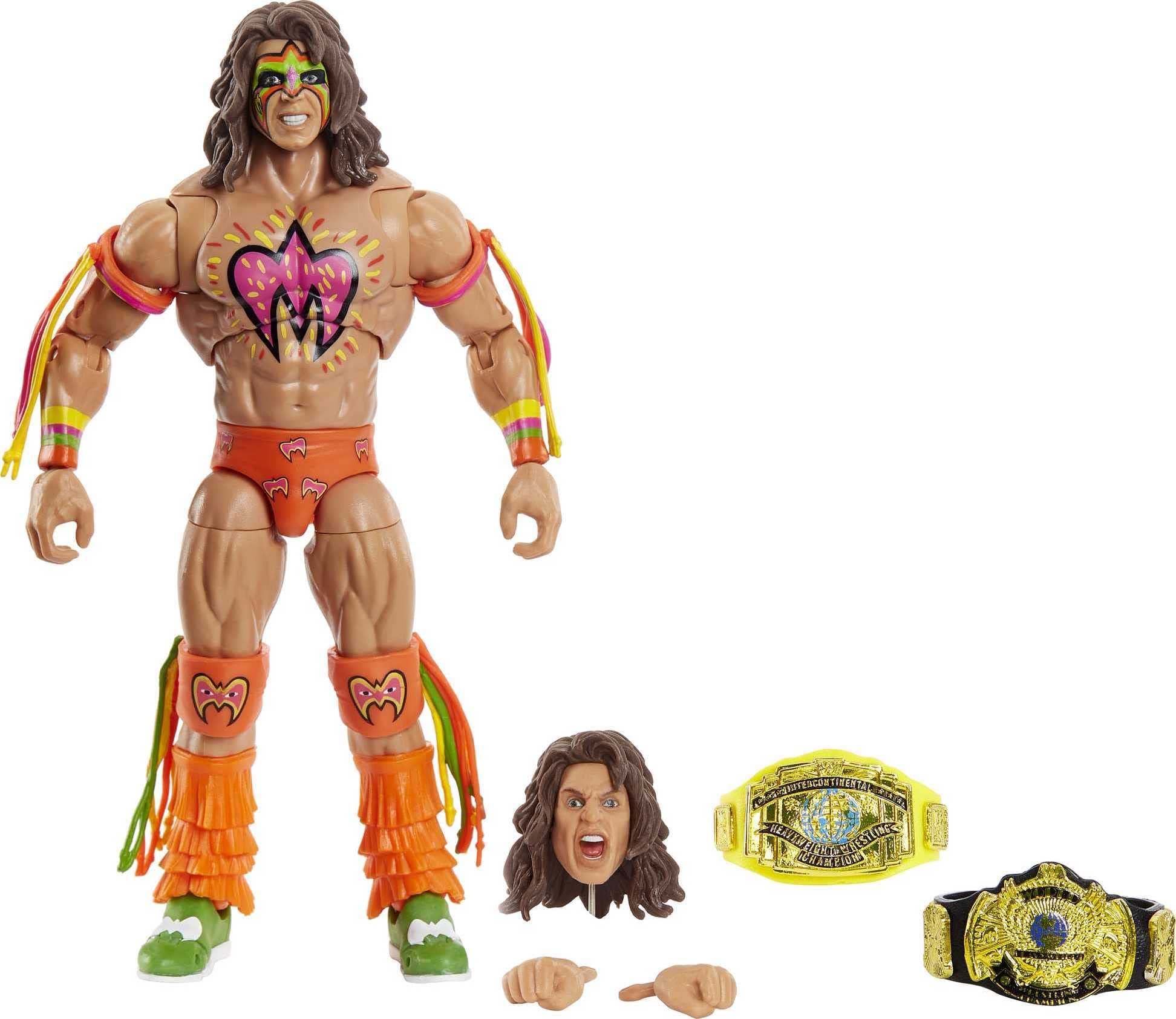 Foto 2 pulgar | Figura De Acción Mattel Wwe Ultimate Warrior Ultimate Edition - Venta Internacional.