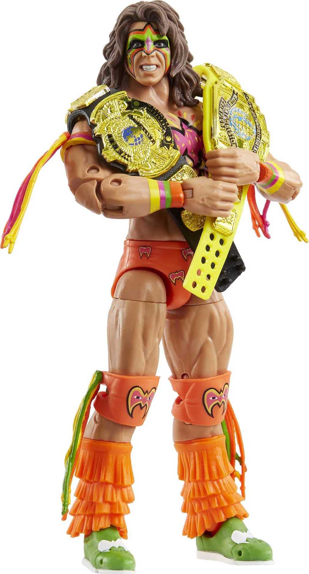 Foto 3 pulgar | Figura De Acción Mattel Wwe Ultimate Warrior Ultimate Edition - Venta Internacional.