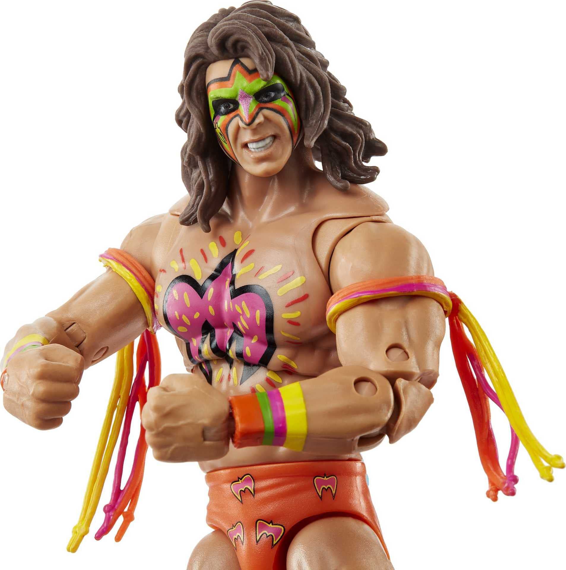 Foto 4 pulgar | Figura De Acción Mattel Wwe Ultimate Warrior Ultimate Edition - Venta Internacional.