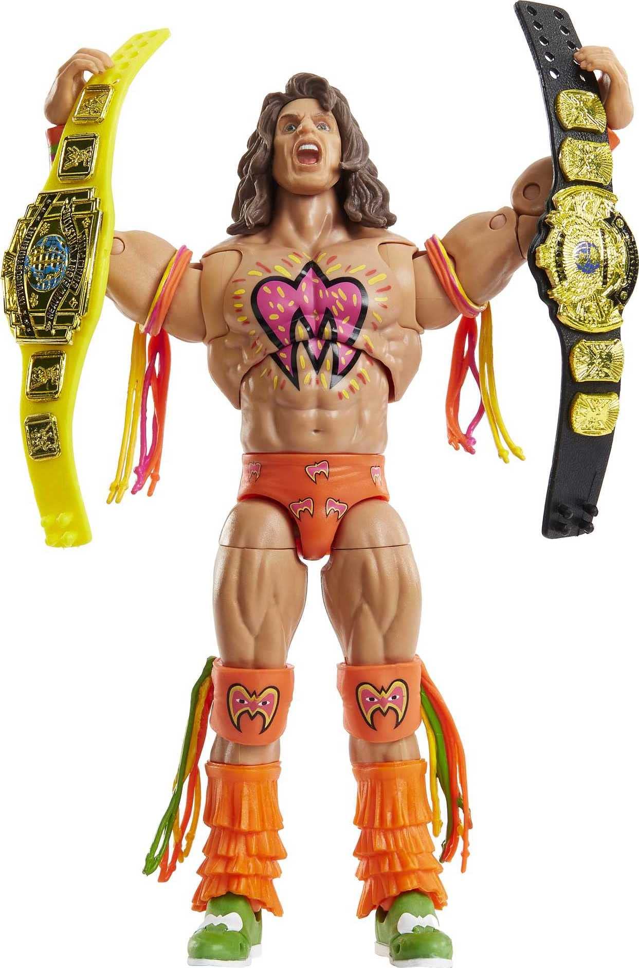 Foto 5 pulgar | Figura De Acción Mattel Wwe Ultimate Warrior Ultimate Edition - Venta Internacional.