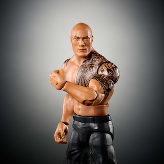 Foto 3 | Figura De Acción Mattel Wwe Elite The Rock Series #115 De 15 Cm - Venta Internacional.
