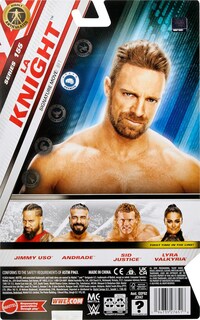 Foto 5 | Figura De Acción Mattel Wwe La Knight Main Event Series #155 - Venta Internacional.