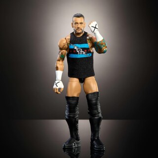 Foto 3 | Figura De Acción Mattel Wwe Top Picks Elite Cm Punk 15 Cm Con Acc - Venta Internacional.
