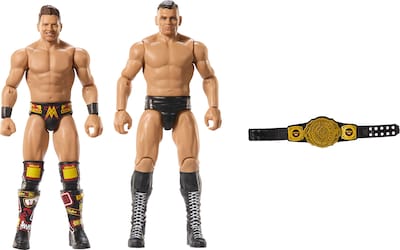 Foto 1 | Pack De 2 Figuras De Acción Mattel Wwe Main Event Championship - Venta Internacional.